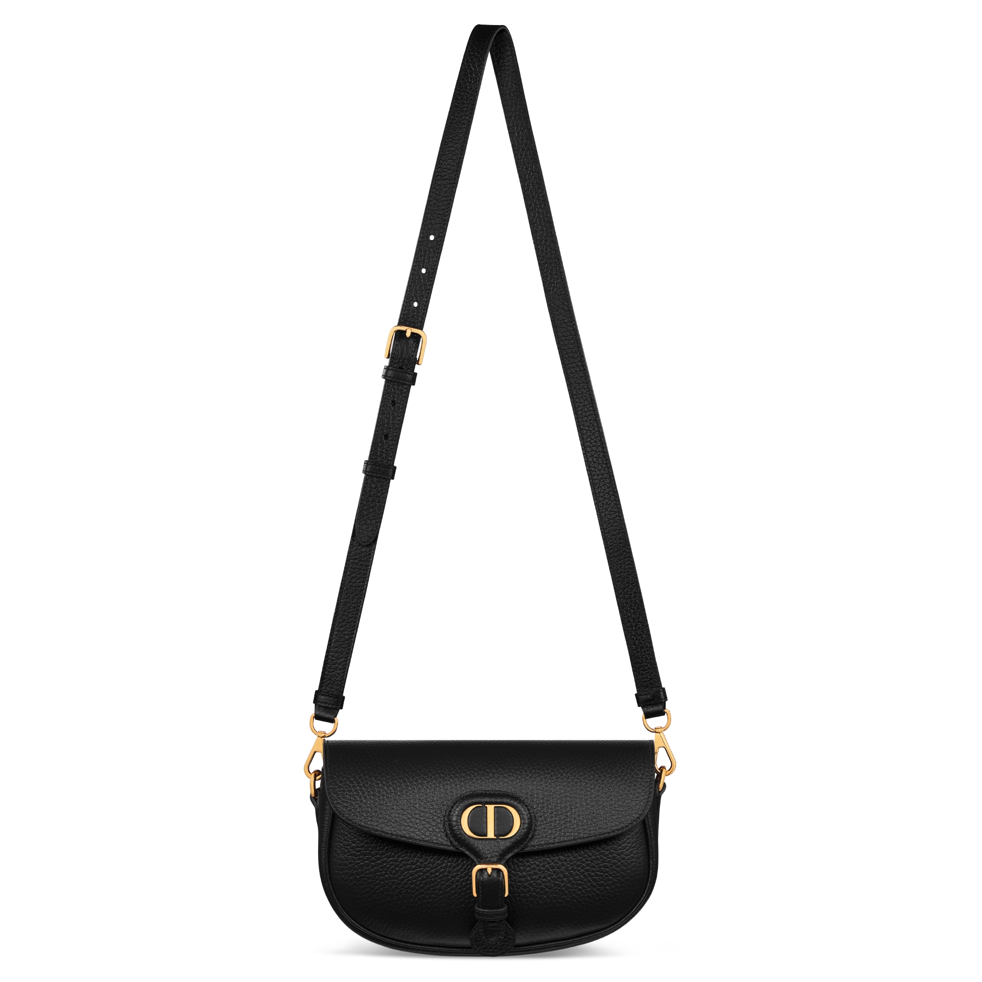 Bolsa Dior Bobby Multicarry Couro de vitelo granulado preto E07
