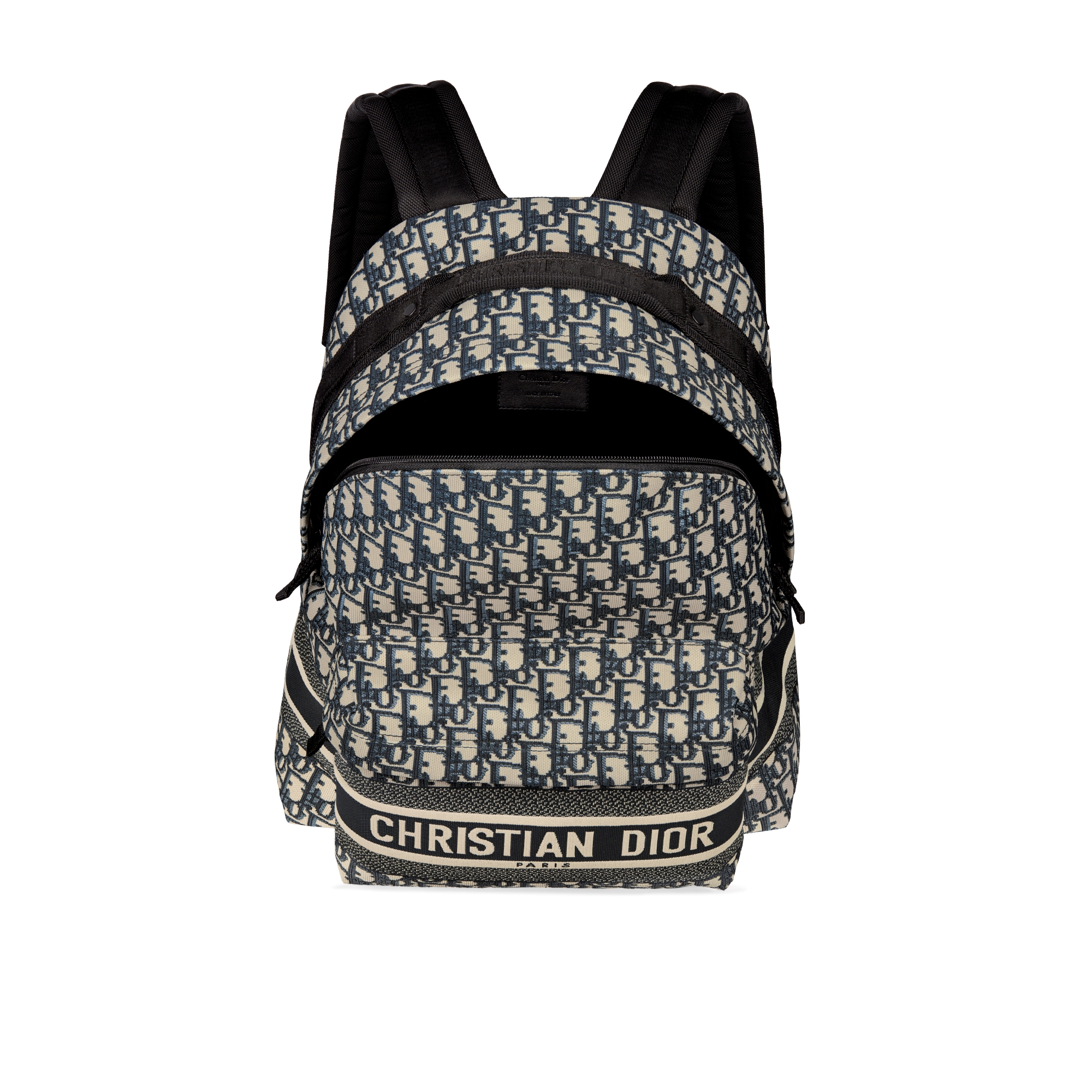 DiorTravel Rucksack Dior Oblique Jacquard in Blau E06