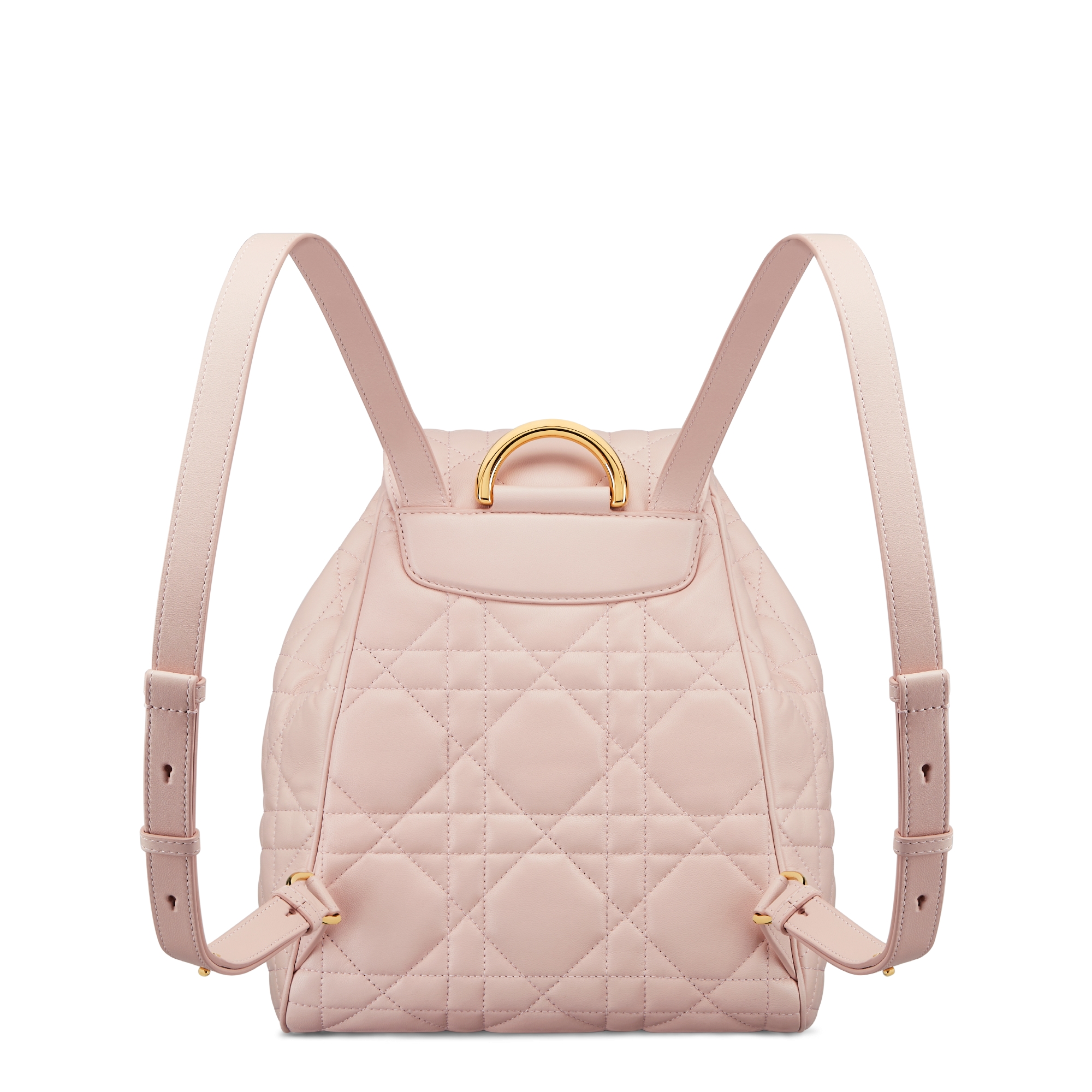 Dior Caro 미디엄 백팩 파우더 핑크 매크로까나쥬 양가죽 E08