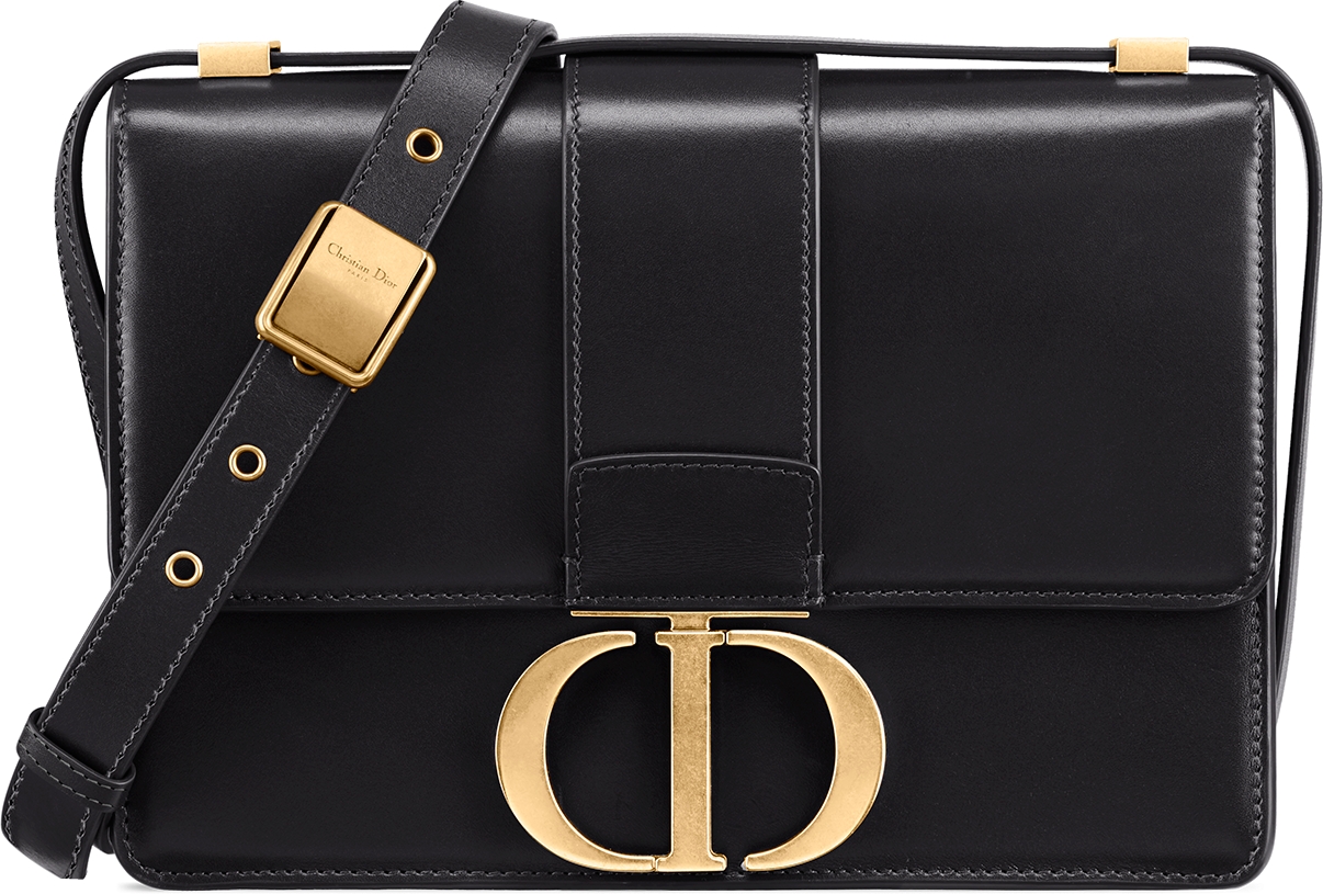 30 Montaigne Bag Black Box Calfskin | DIOR