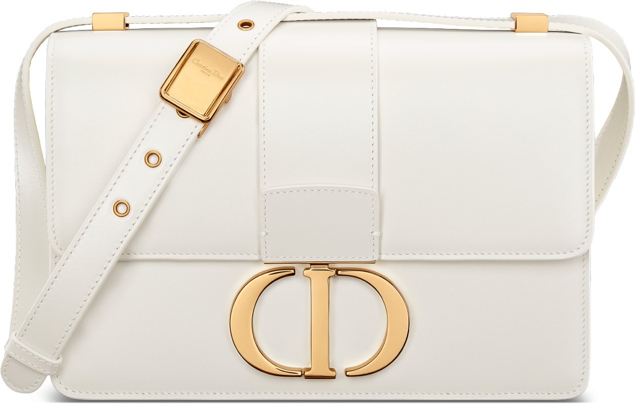 30 Montaigne Bag Black Box Calfskin DIOR