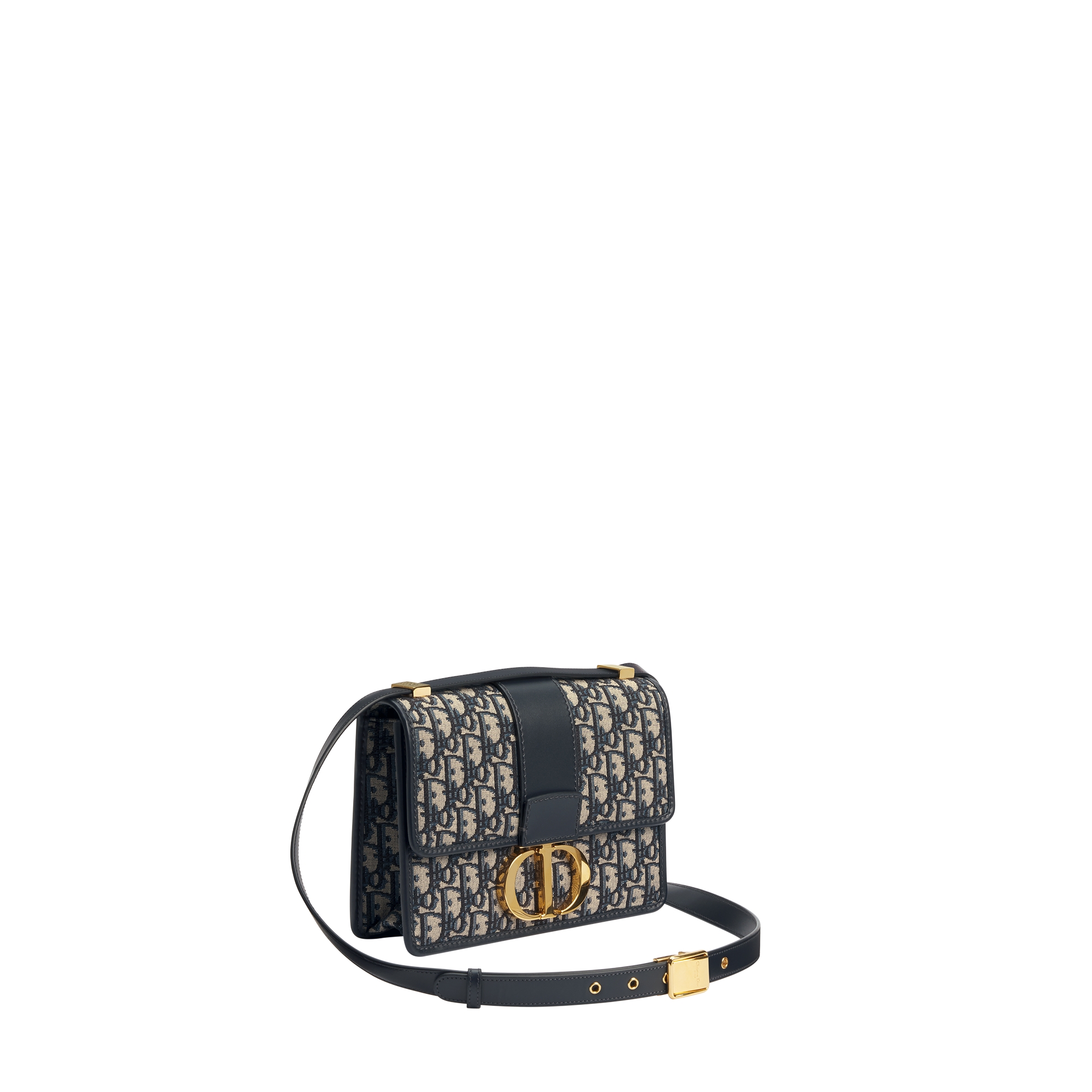 30 Montaigne Bag Blue Dior Oblique Jacquard E03