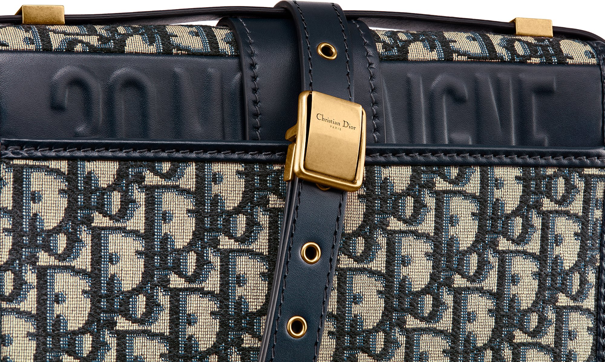 30 Montaigne Bag Blue Dior Oblique Jacquard | DIOR