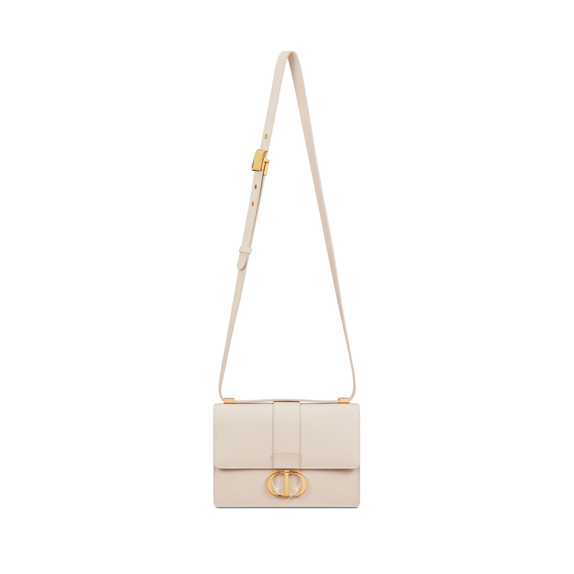 Small 30 Montaigne Bag Dusty Ivory Calfskin | DIOR