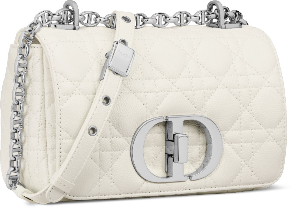 Small Dior Caro Bag Three quarter closed view