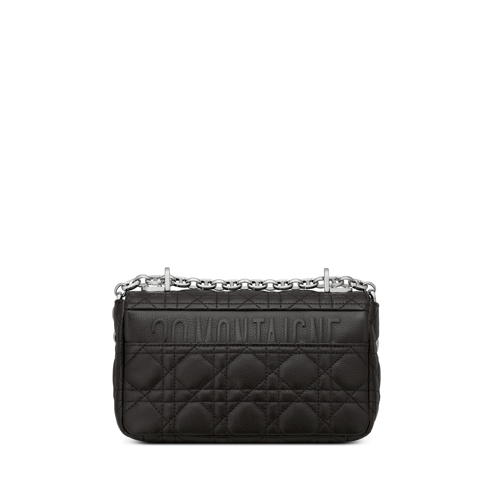 Dior Caro 小型包款 黑色柔軟 Cannage 籐格紋小牛皮 E08