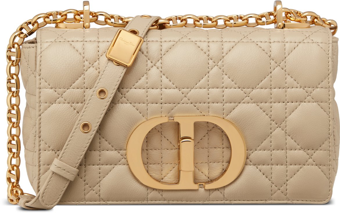 Medium Lady Dior Bag Black Patent Cannage Calfskin DIOR