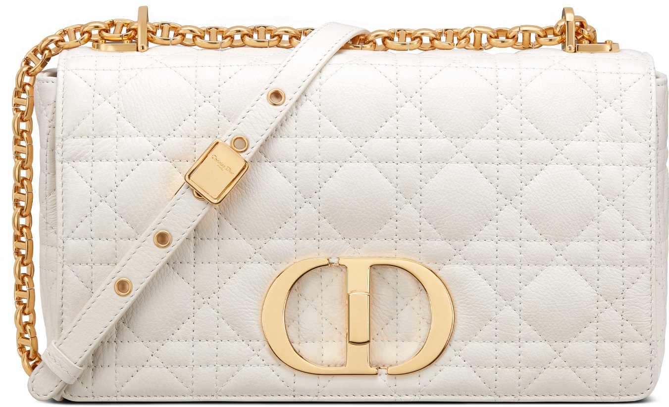 Medium Dior Caro Bag Front view