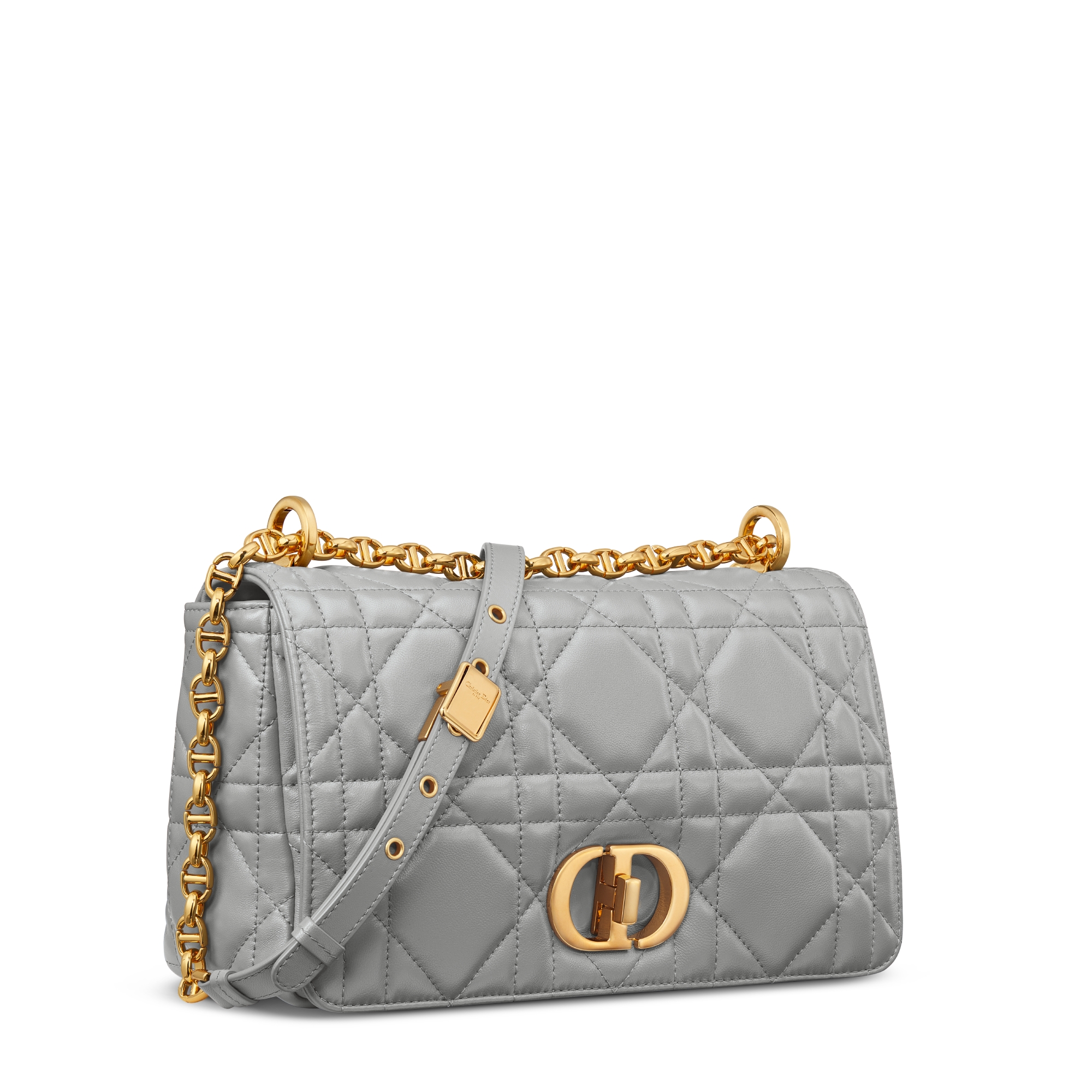 Dior Caro ソフトバッグ ミディアム マクロカナージュ ラムスキン E03