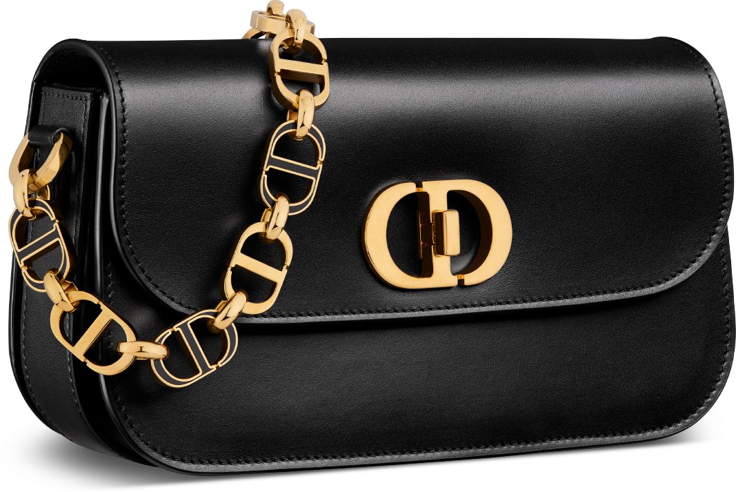 30 Montaigne Avenue Bag Black Box Calfskin | DIOR