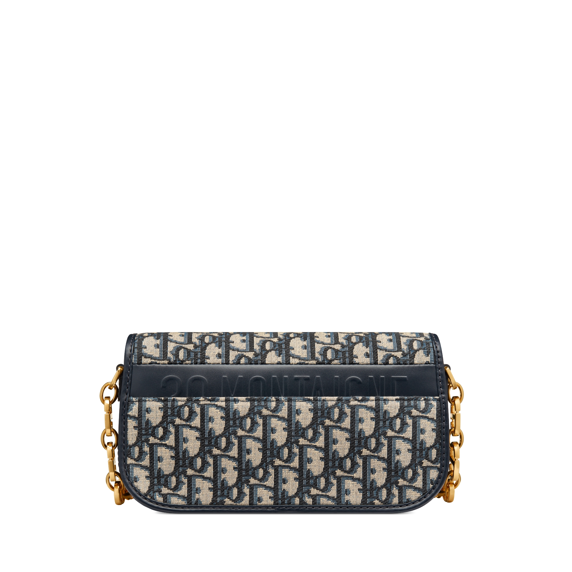 30 Montaigne Avenue Bag Blue Dior Oblique Jacquard E08