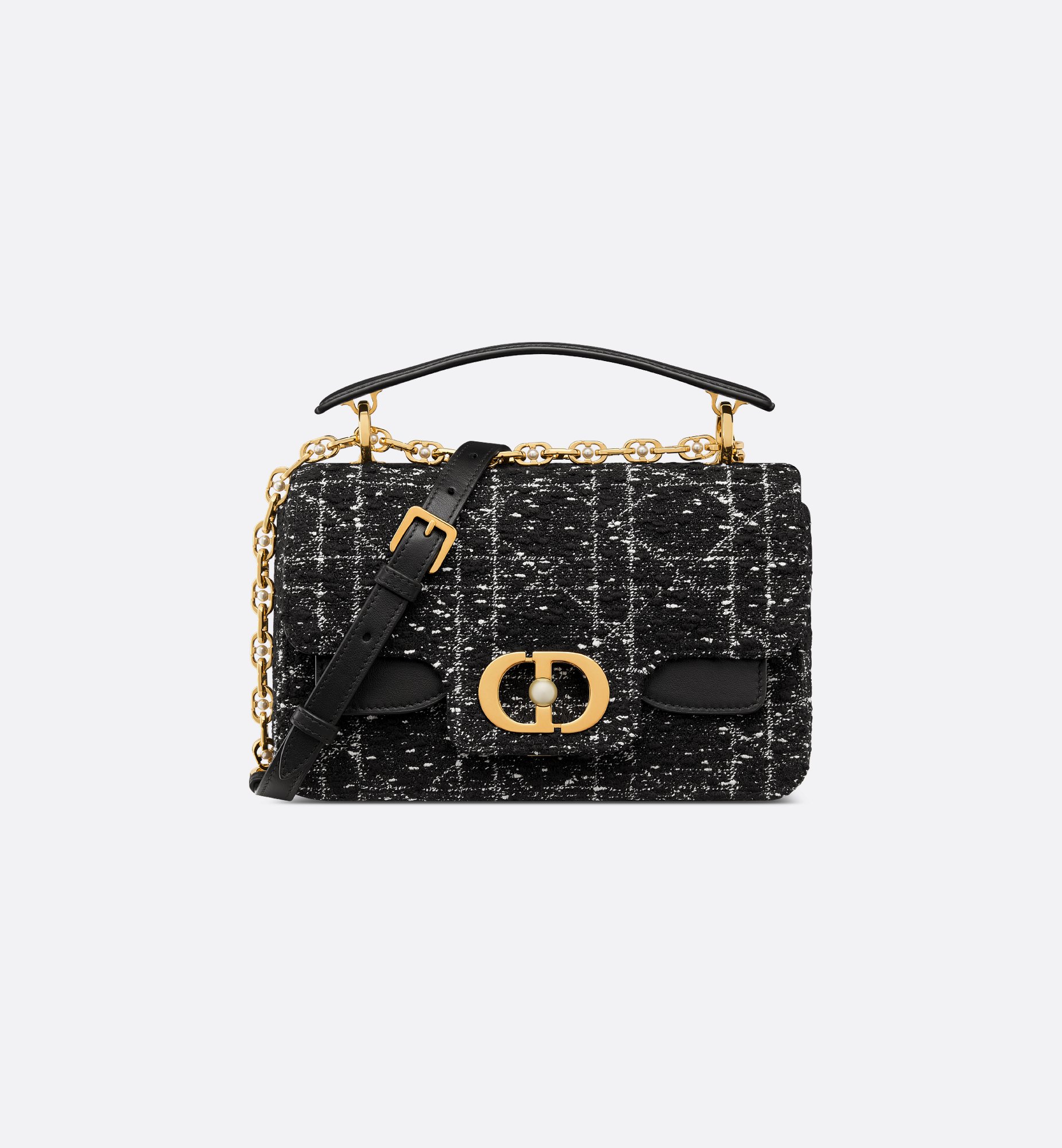 DIOR | D-Major ショートブーツ カナージュ ツイード・カーフ DIOR | D-Major ショートブーツ カナージュ ツイード・カーフ