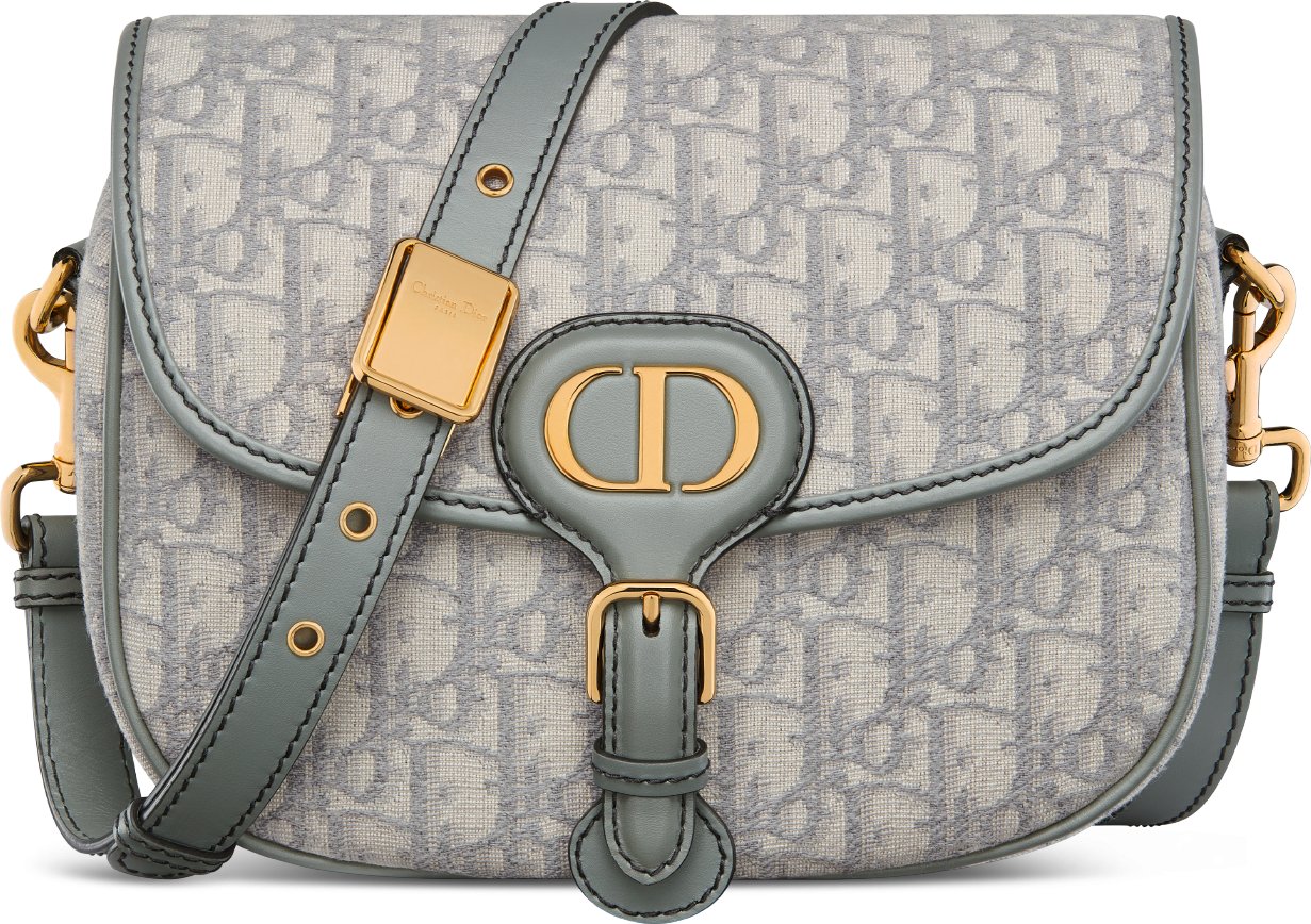Medium Dior Bobby Bag Blue Dior Oblique Jacquard DIOR