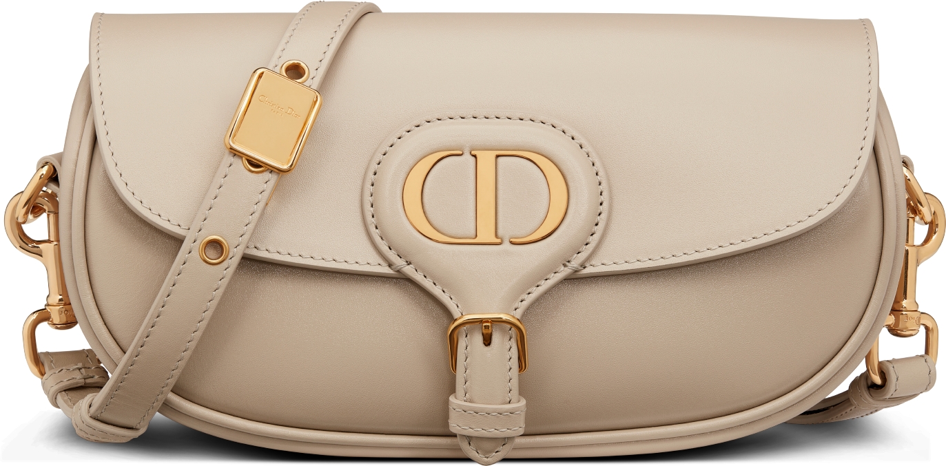 Dior Bobby East-West Bag Latte Box Calfskin | DIOR