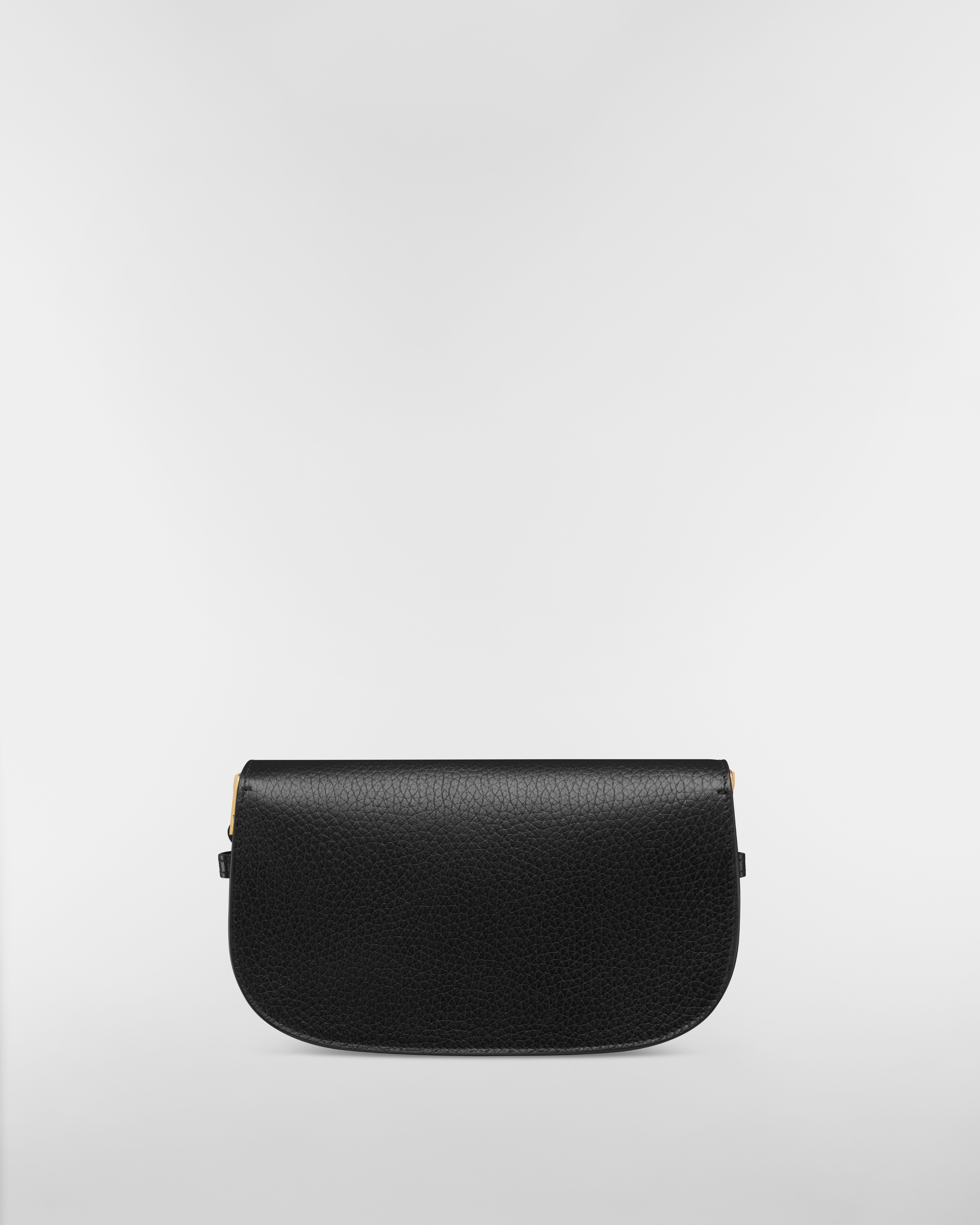 Dior Bobby East-West Tasche Genarbtes Kalbsleder in Schwarz E08