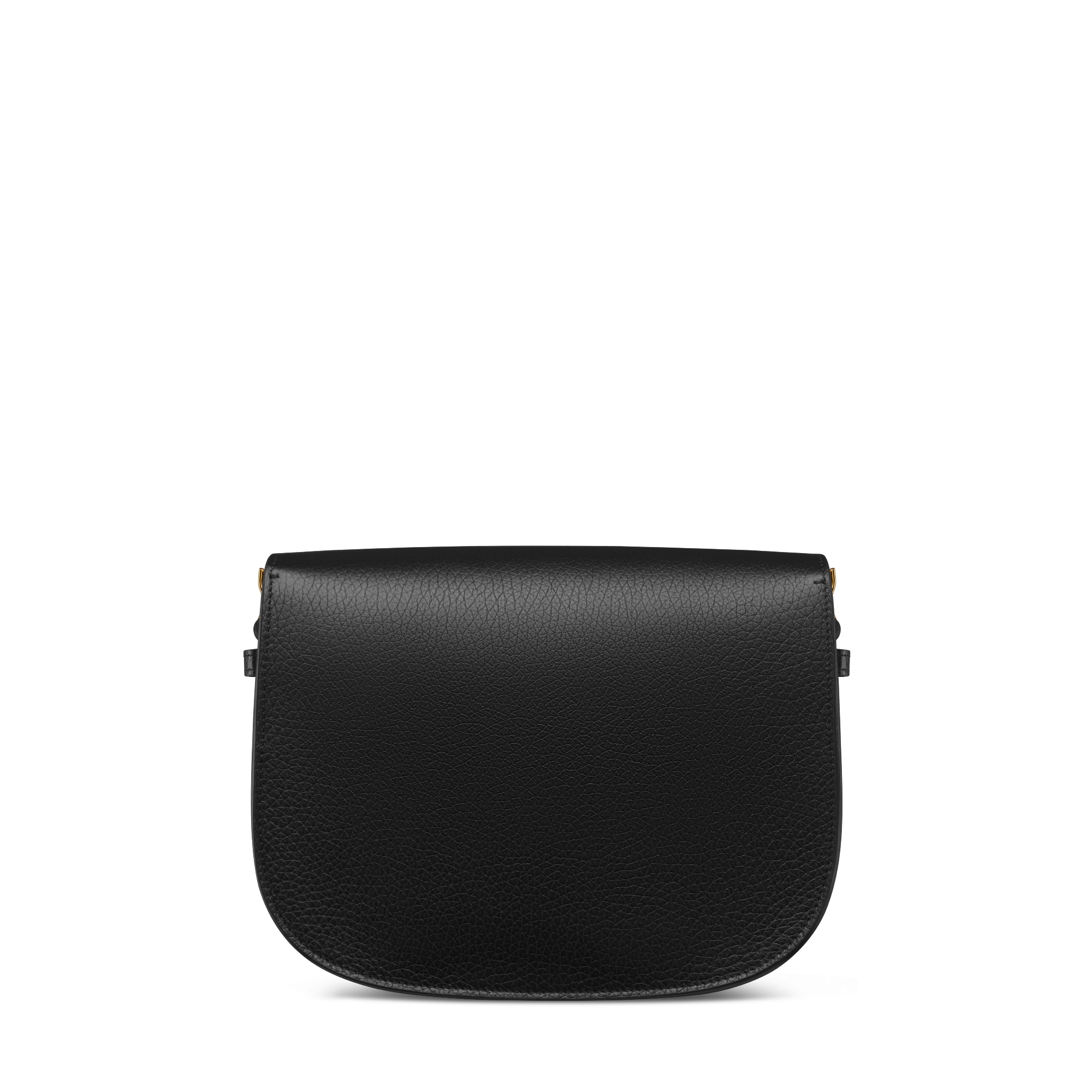 Medium Dior Bobby Bag Black Grained Calfskin E08
