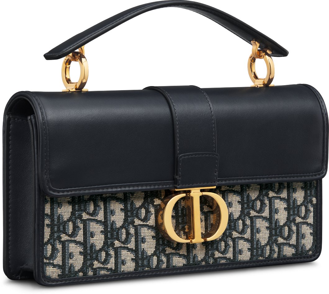 30 Montaigne Top Handle Bag Three quarter closed view