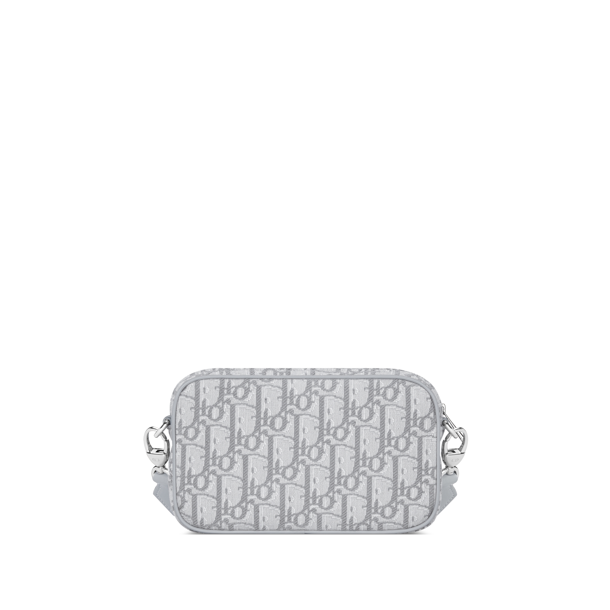 Kids' Small Multifunctional Bag Gray Dior Oblique Jacquard E08