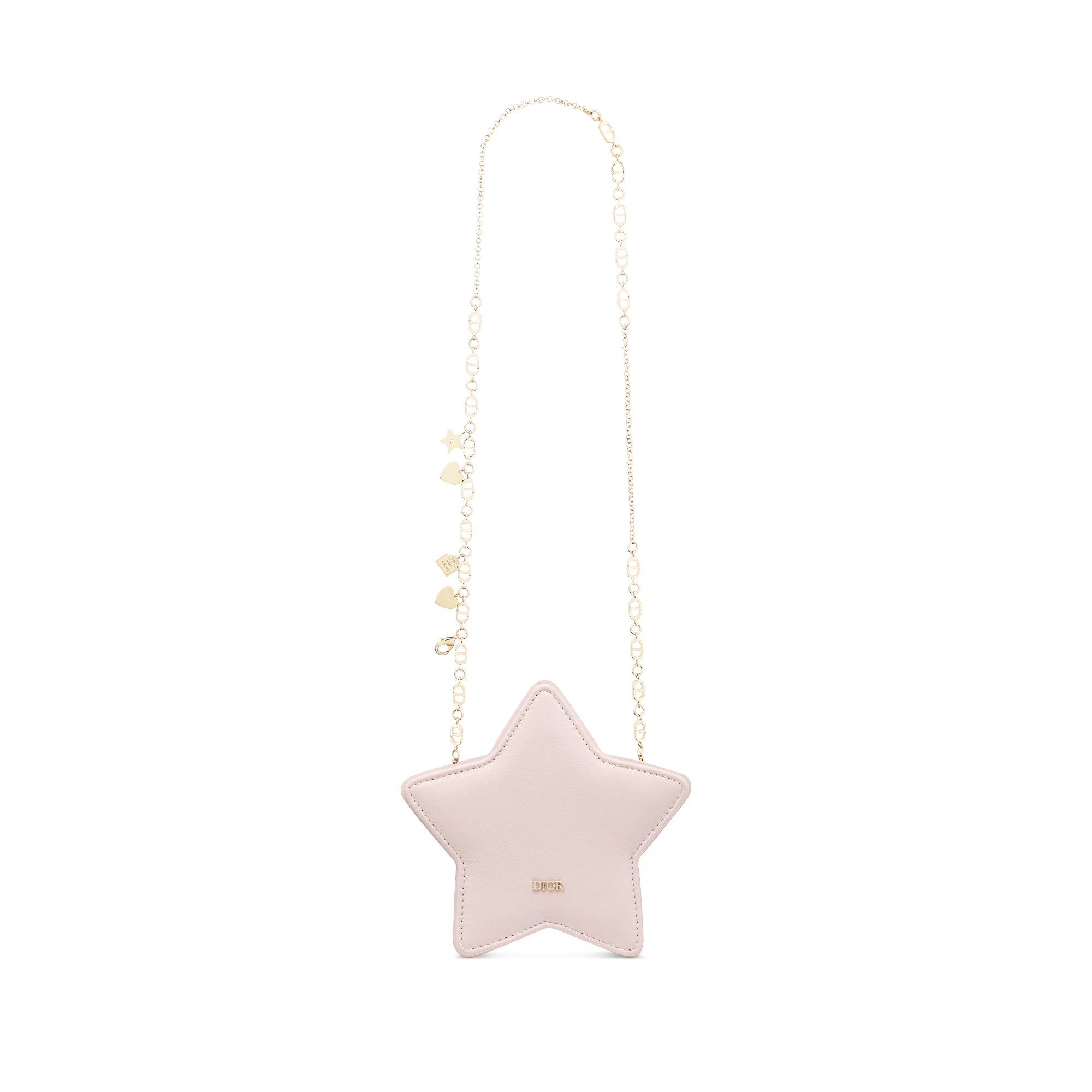 Kids' Mini Star Bag Pale Pink Lambskin E07