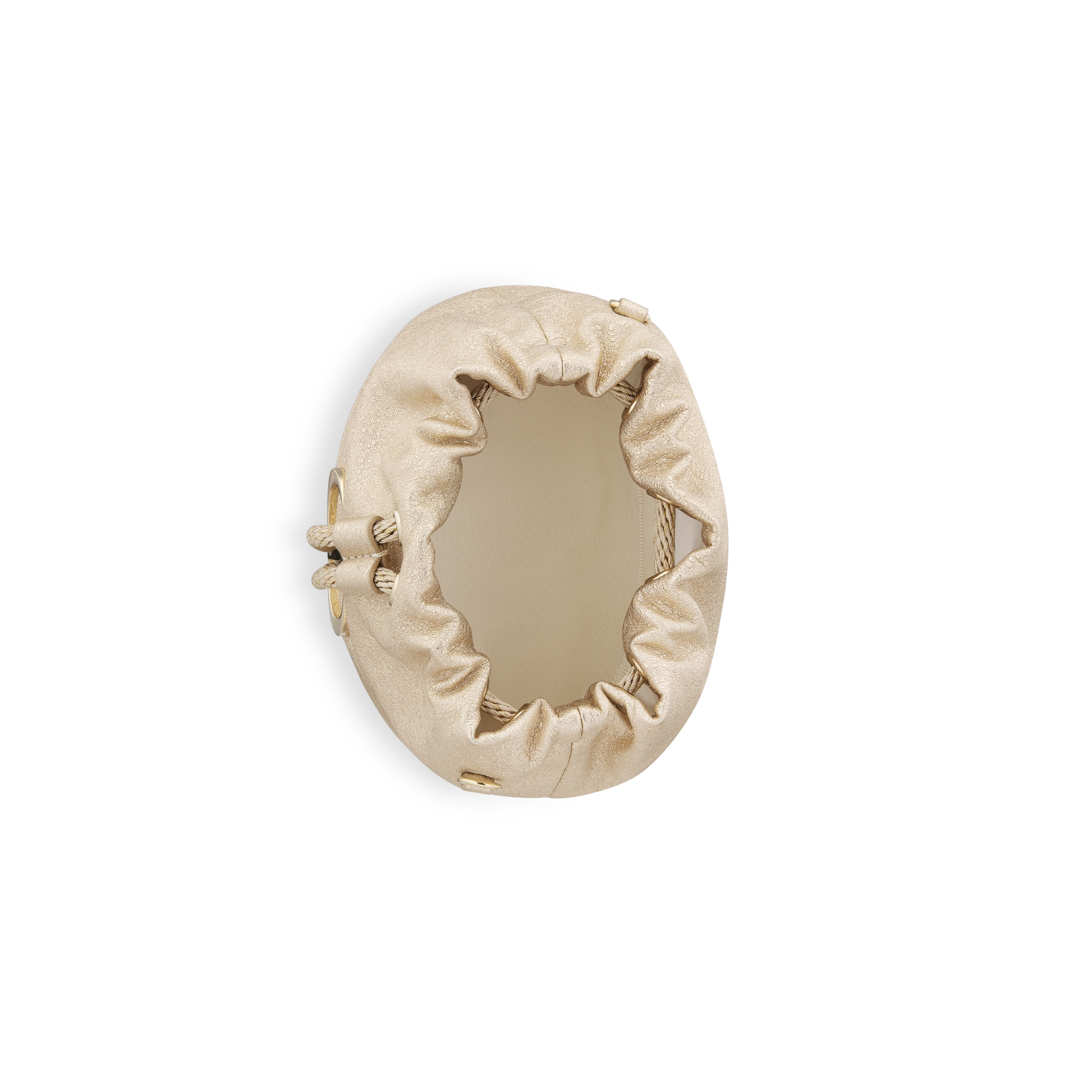 Kids' Purse Metallic Gold-Tone Lambskin E06