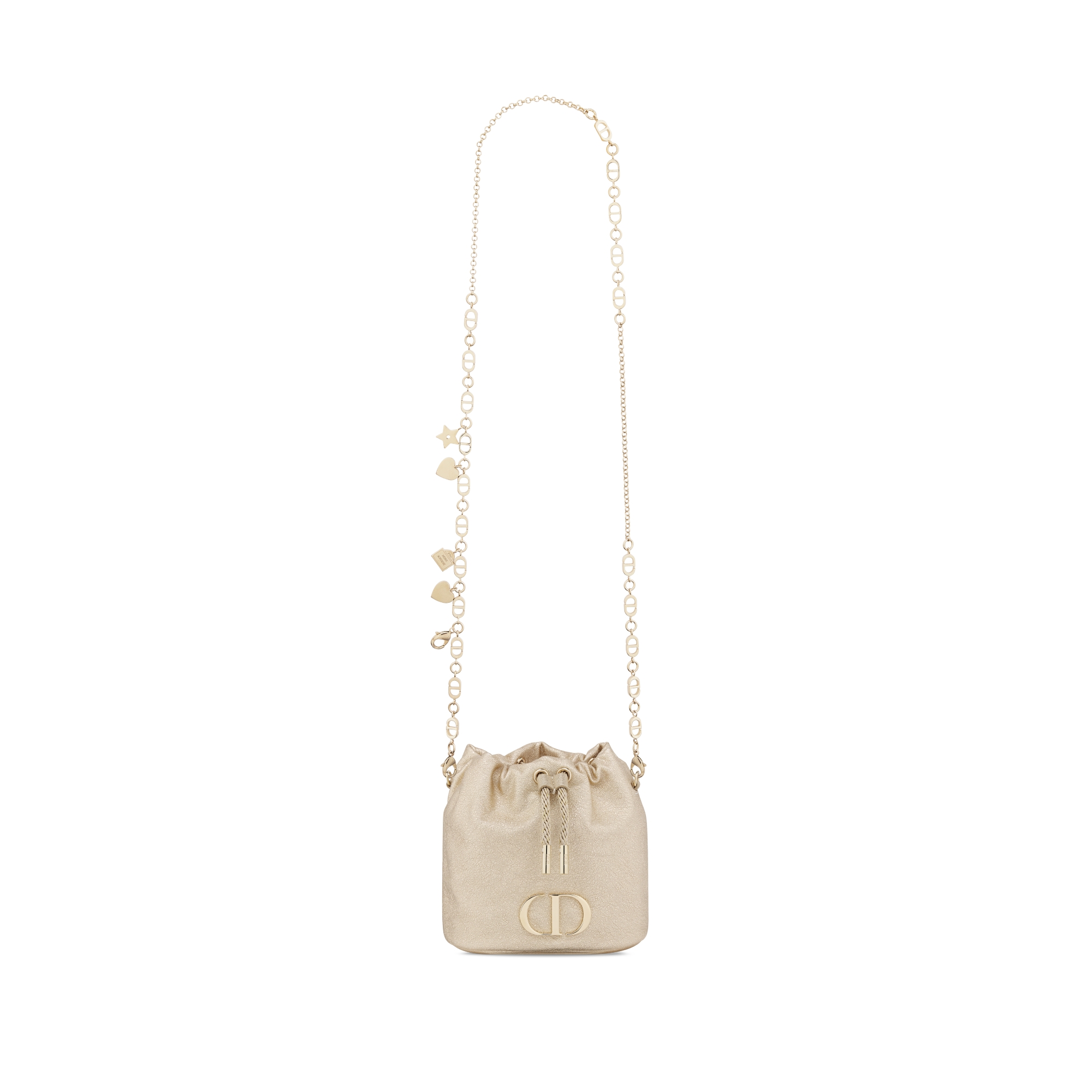 Kids' Purse Metallic Gold-Tone Lambskin E07