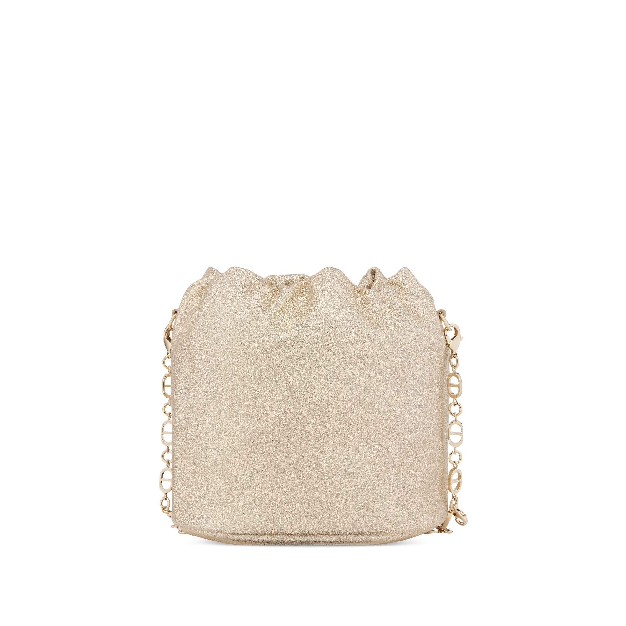 Kids' Purse Metallic Gold-Tone Lambskin E08
