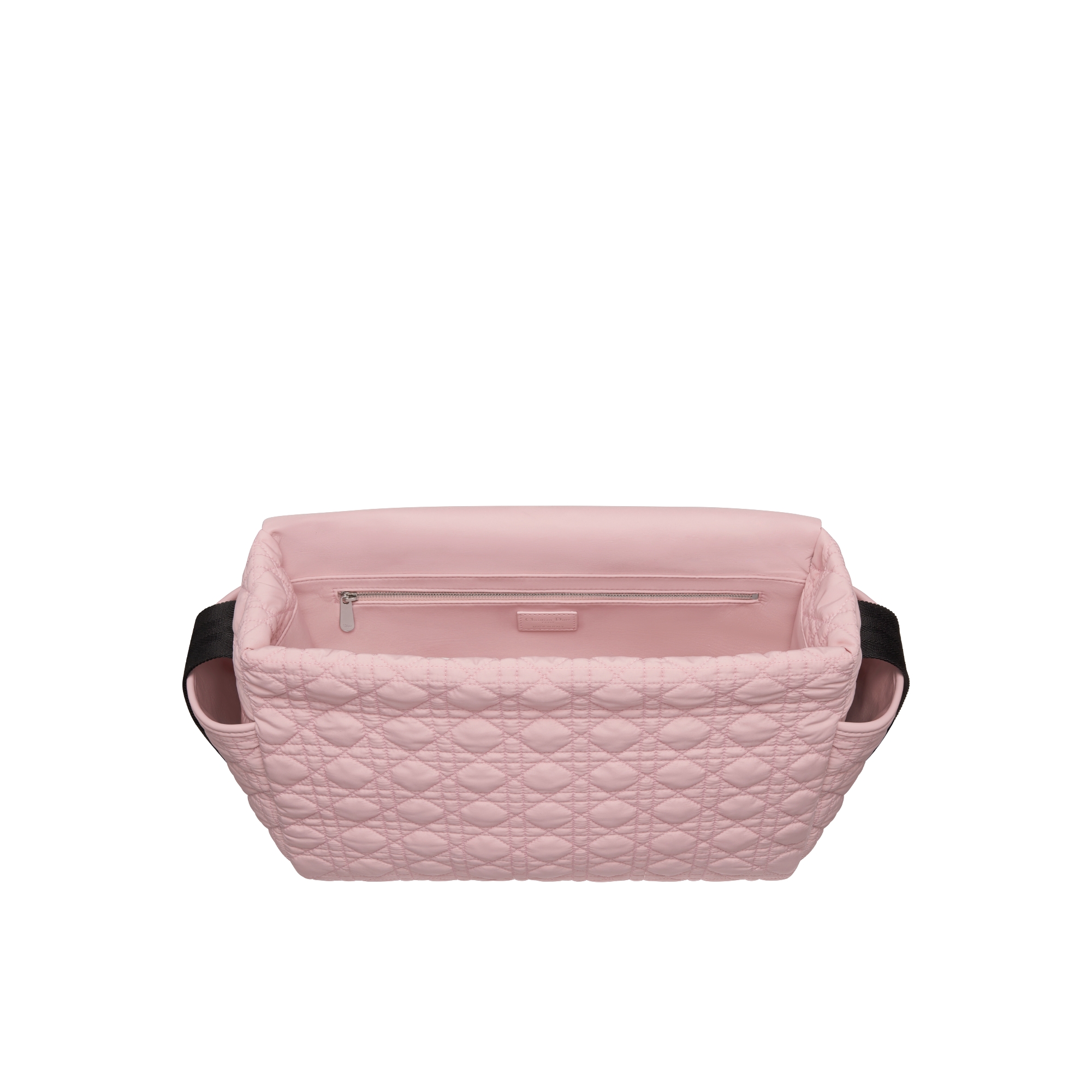 Changing Bag Pale Pink Macrocannage Technical Fabric E06