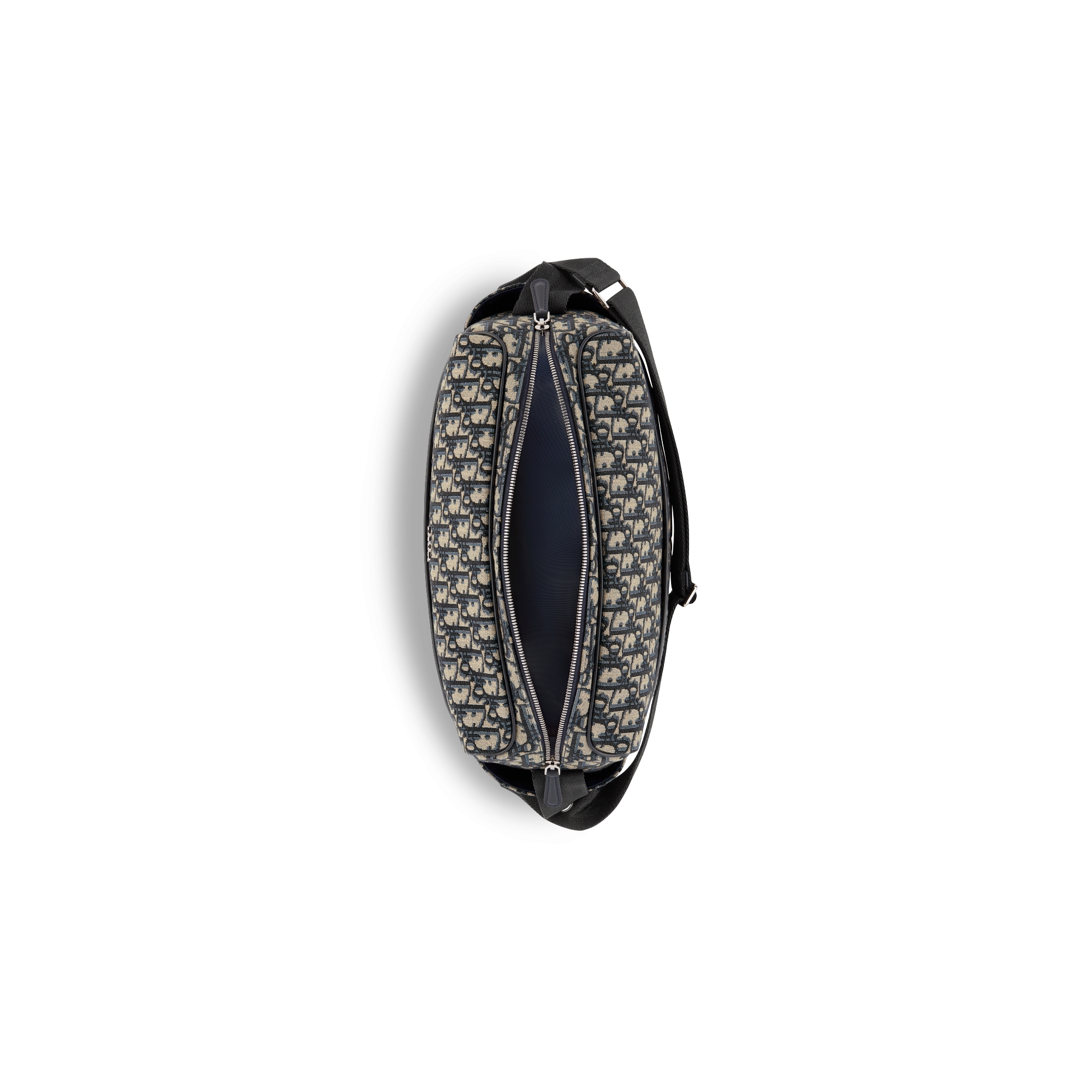 Changing Bag Beige and Black Dior Oblique Jacquard E06