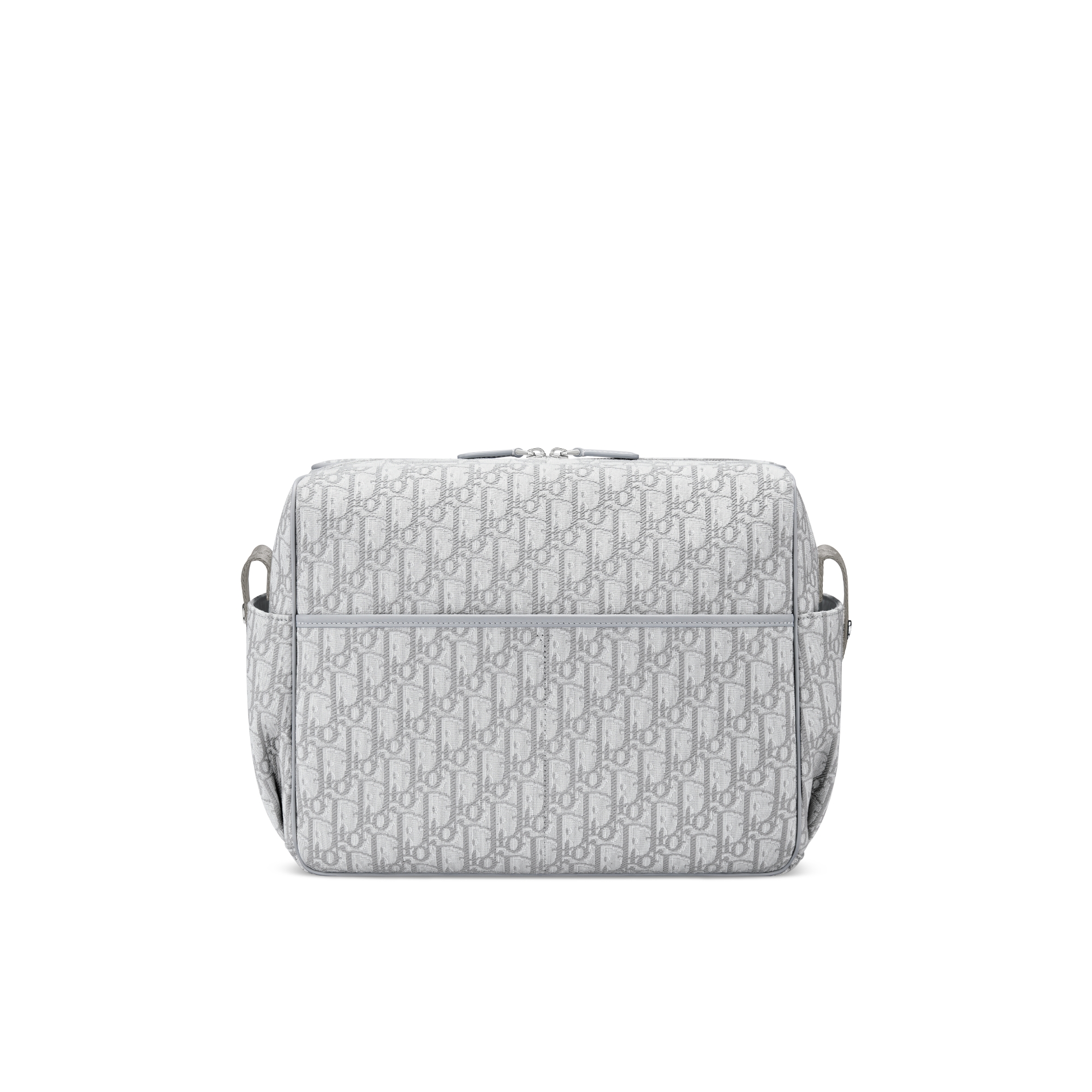 Changing Bag Gray Dior Oblique Jacquard E08