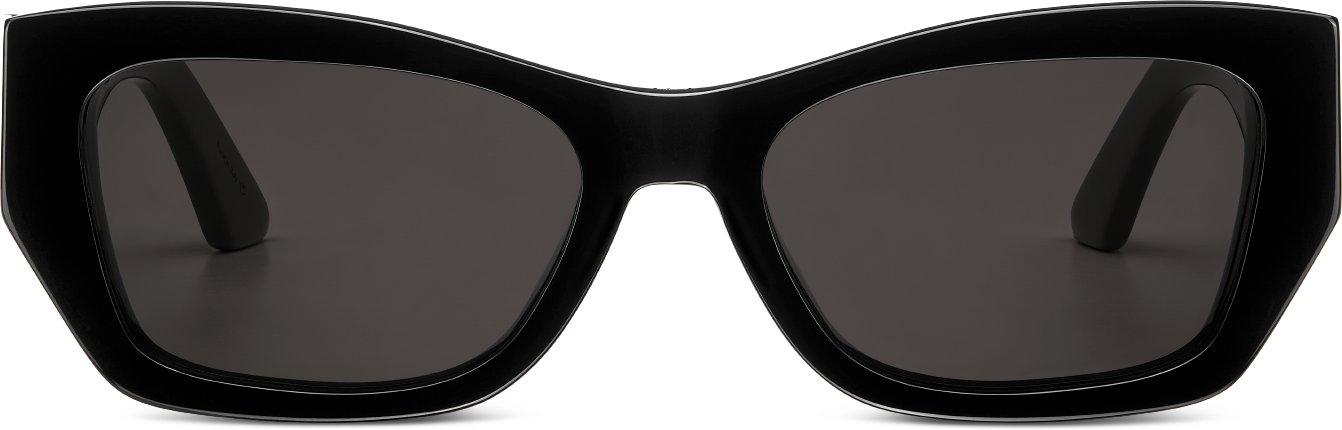 MissDior S1I Прямоугольные солнцезащитные очки черного цвета | DIOR