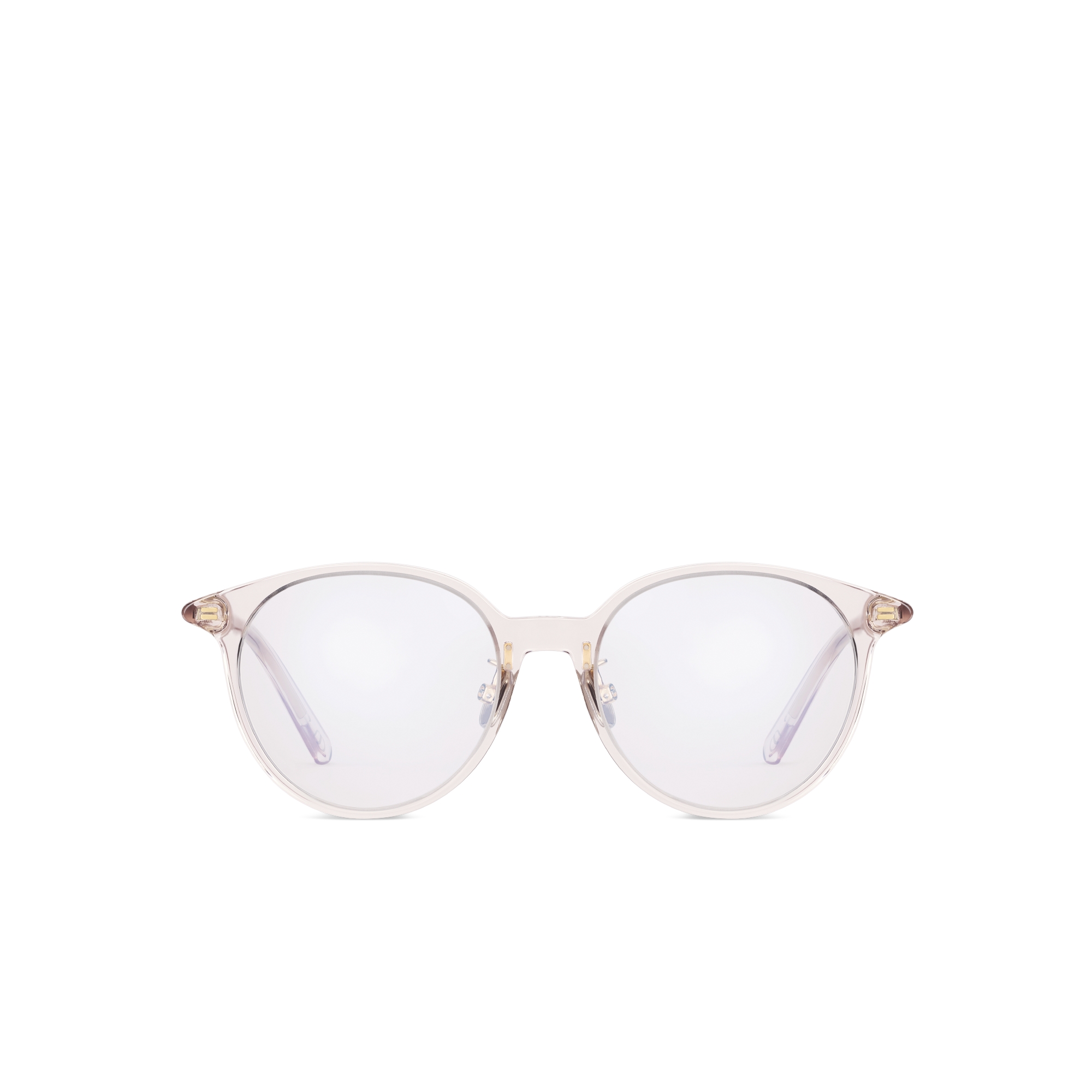 MiniCD R5F Lunettes rondes anti-lumière bleue cristal E01