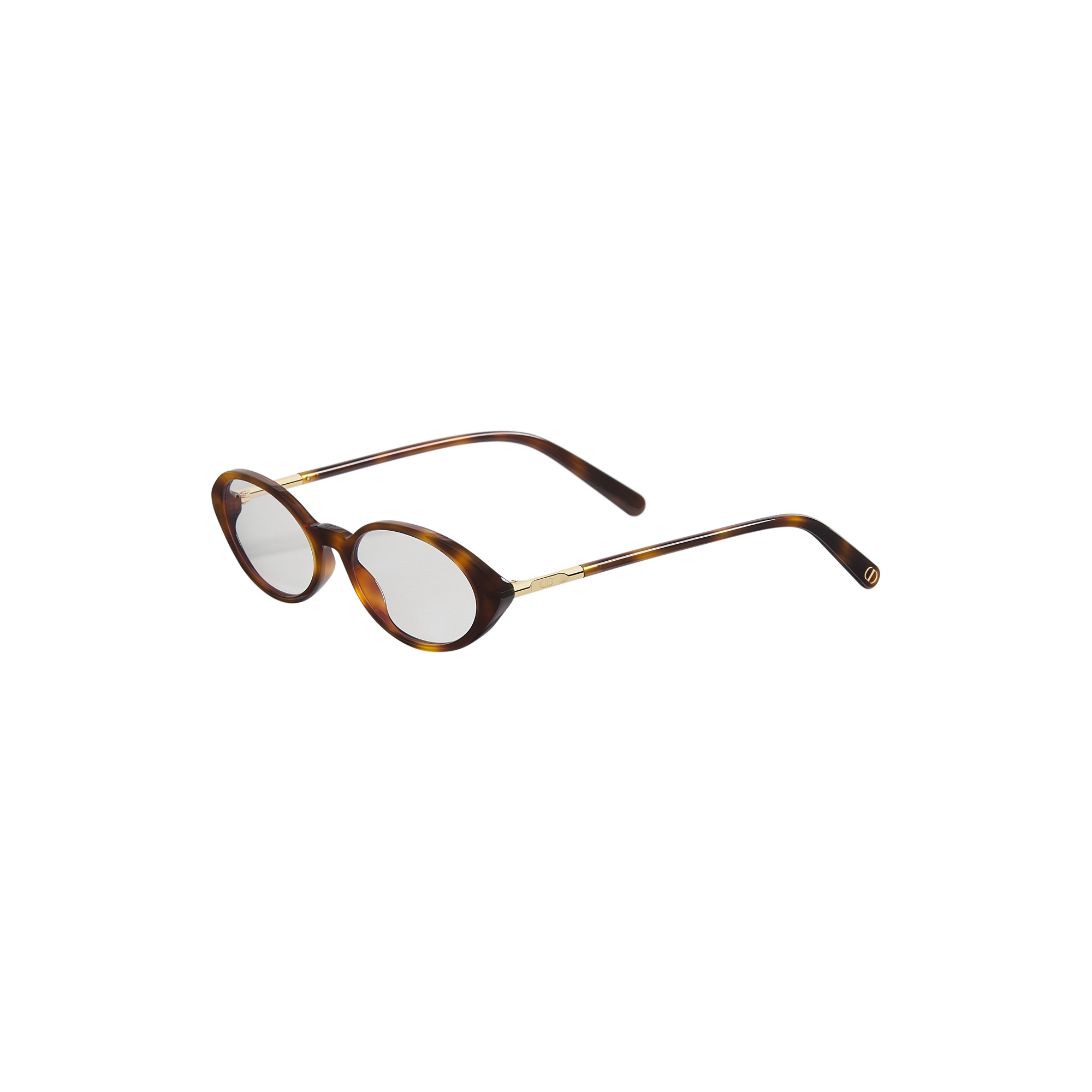  Light Brown Tortoiseshell-Effect Oval Glasses with Blue Light Filter