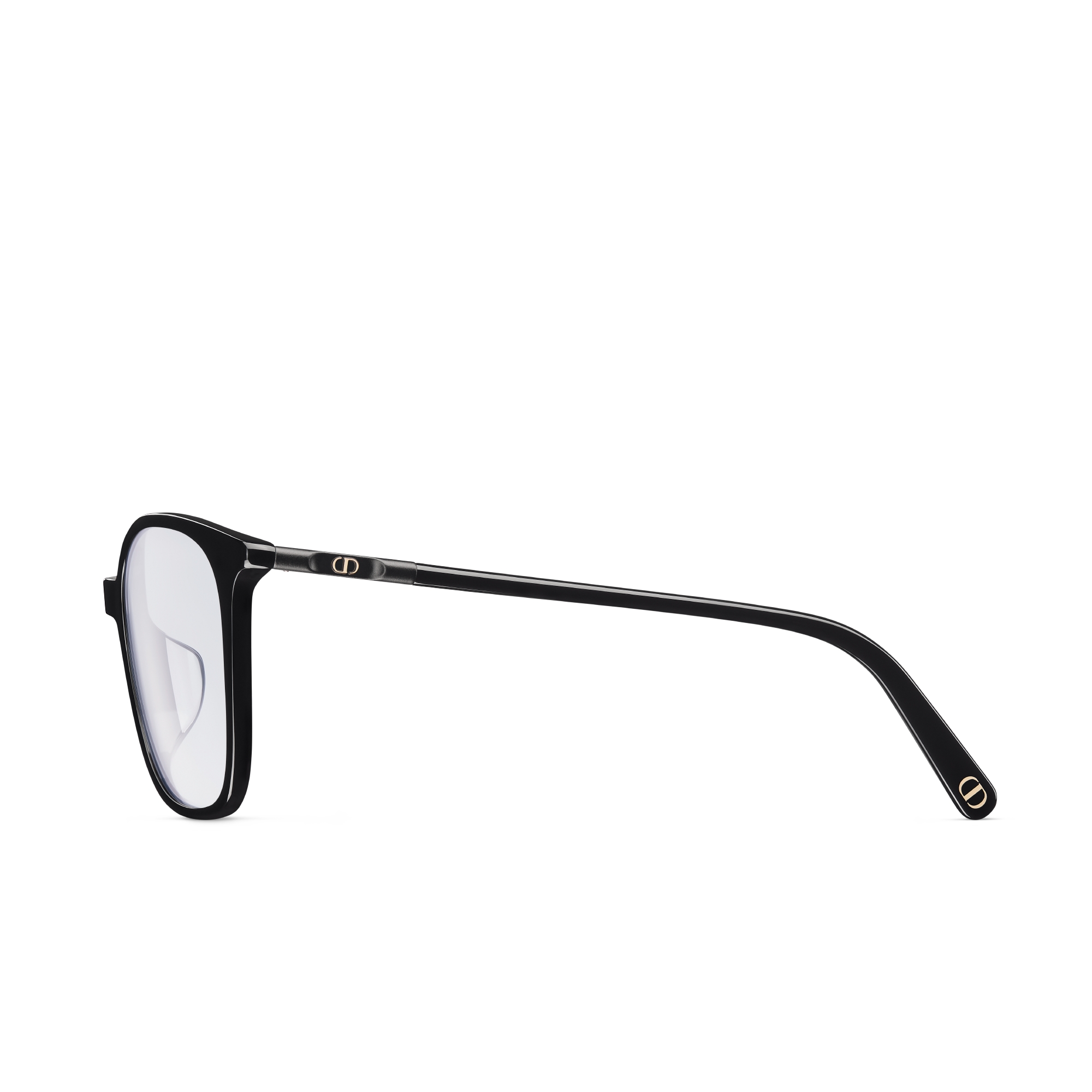 MiniCD S1F Lunettes carrées anti-lumière bleue noires E02