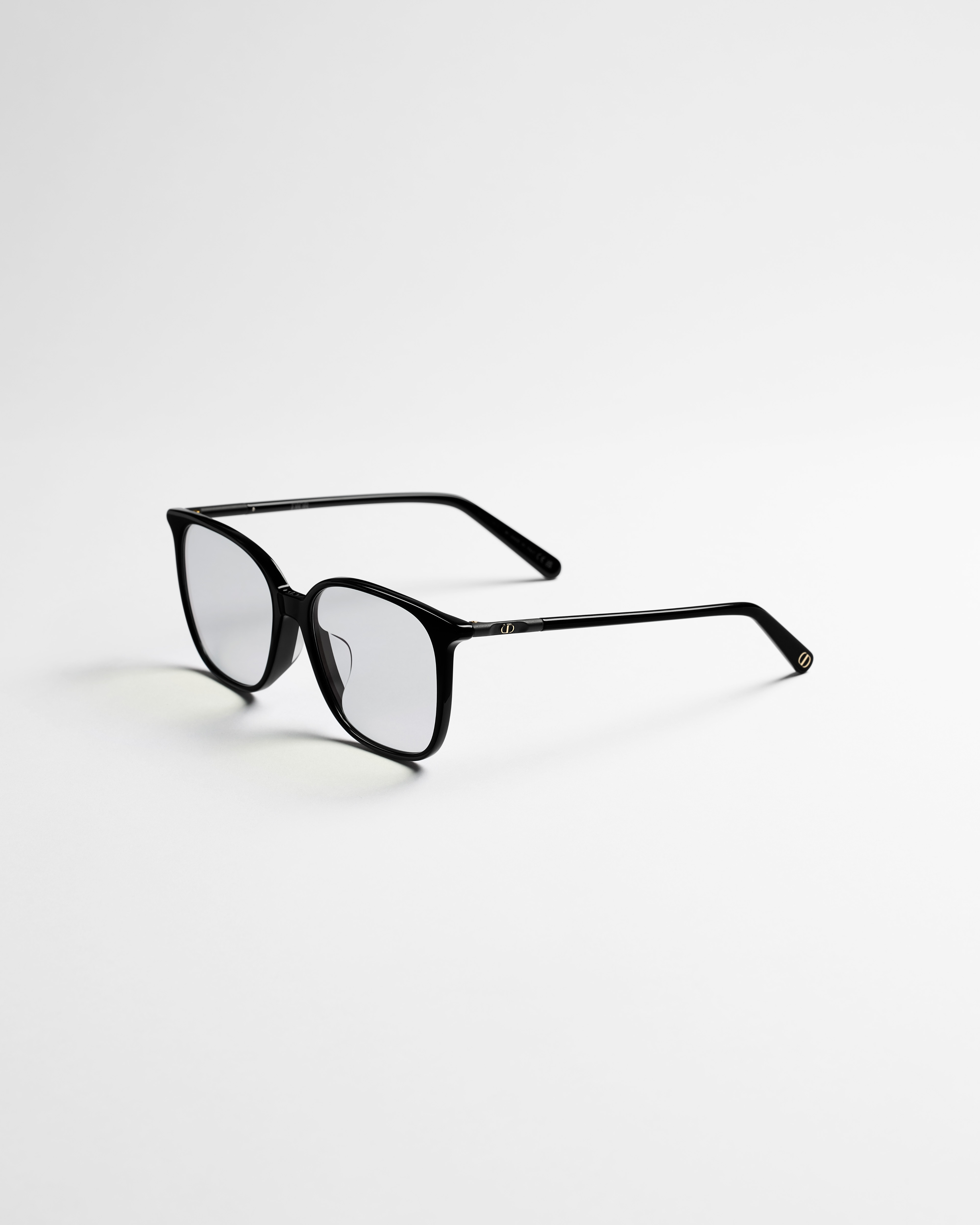 MiniCD S1F Gafas cuadradas negras con filtro de luz azul E03