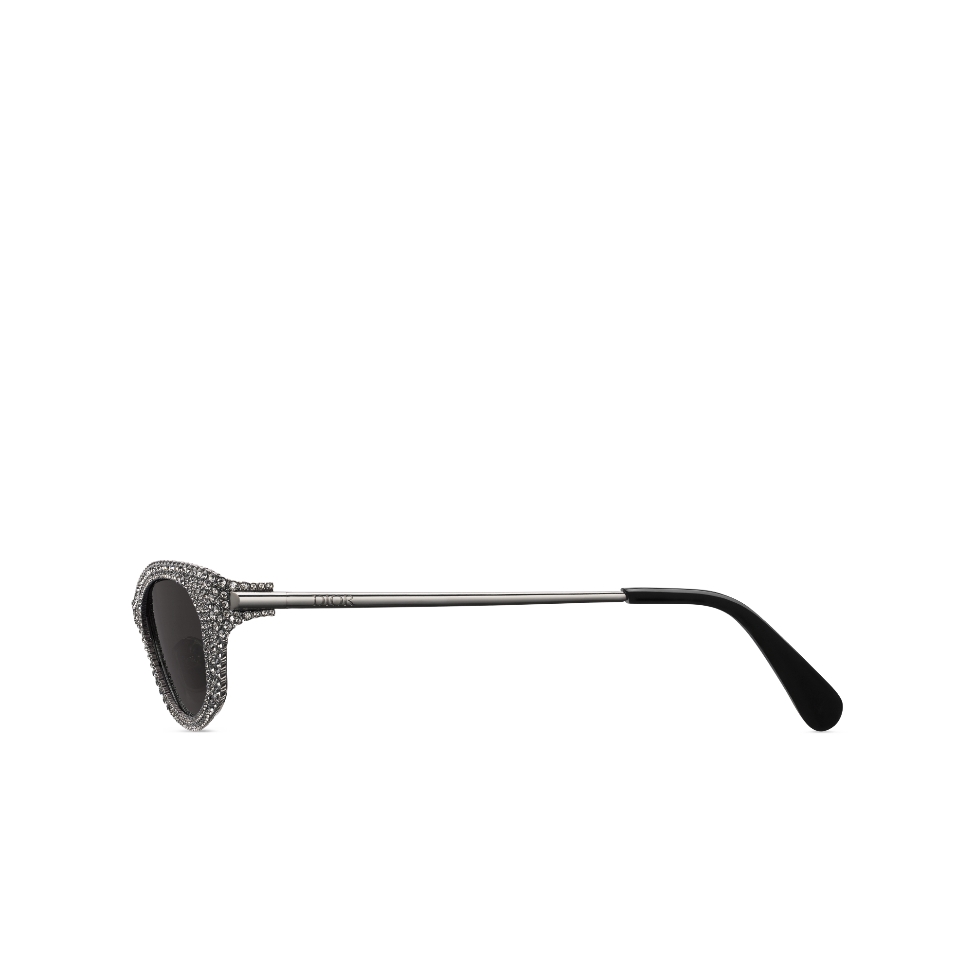 D-Moon B3U Butterfly-Sonnenbrille in Grau E02