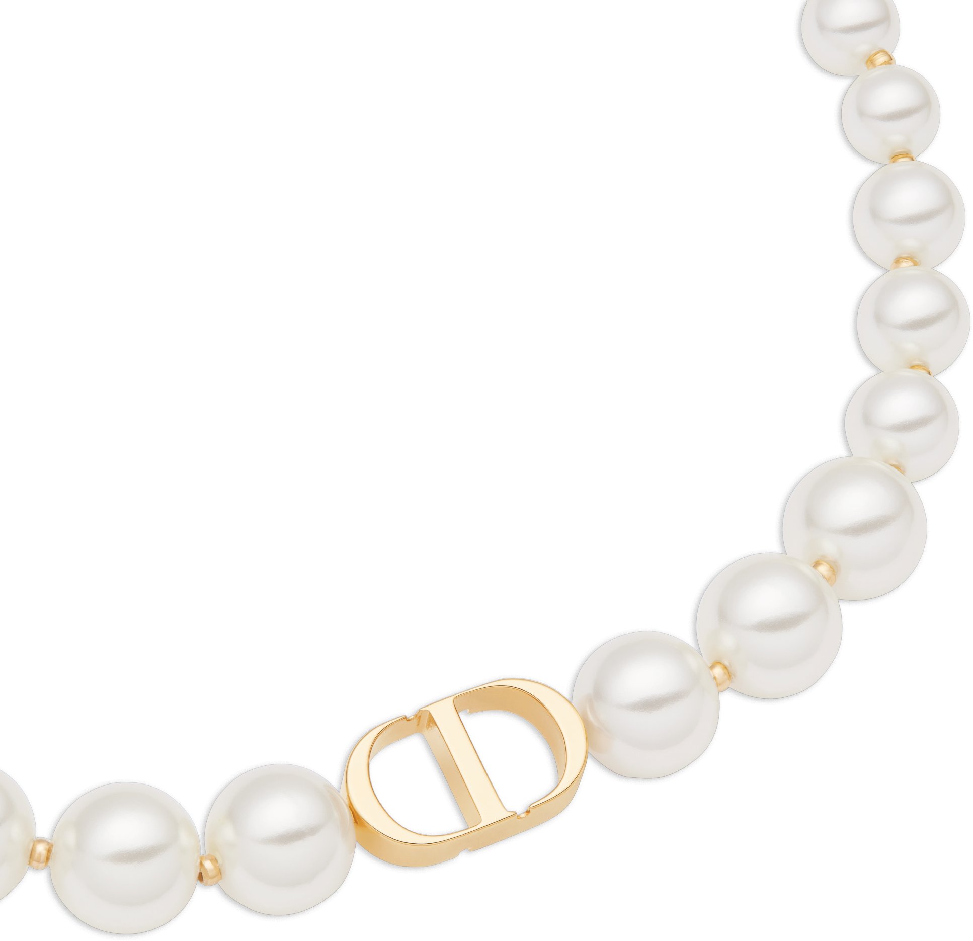 Christian dior pearl necklace cheap