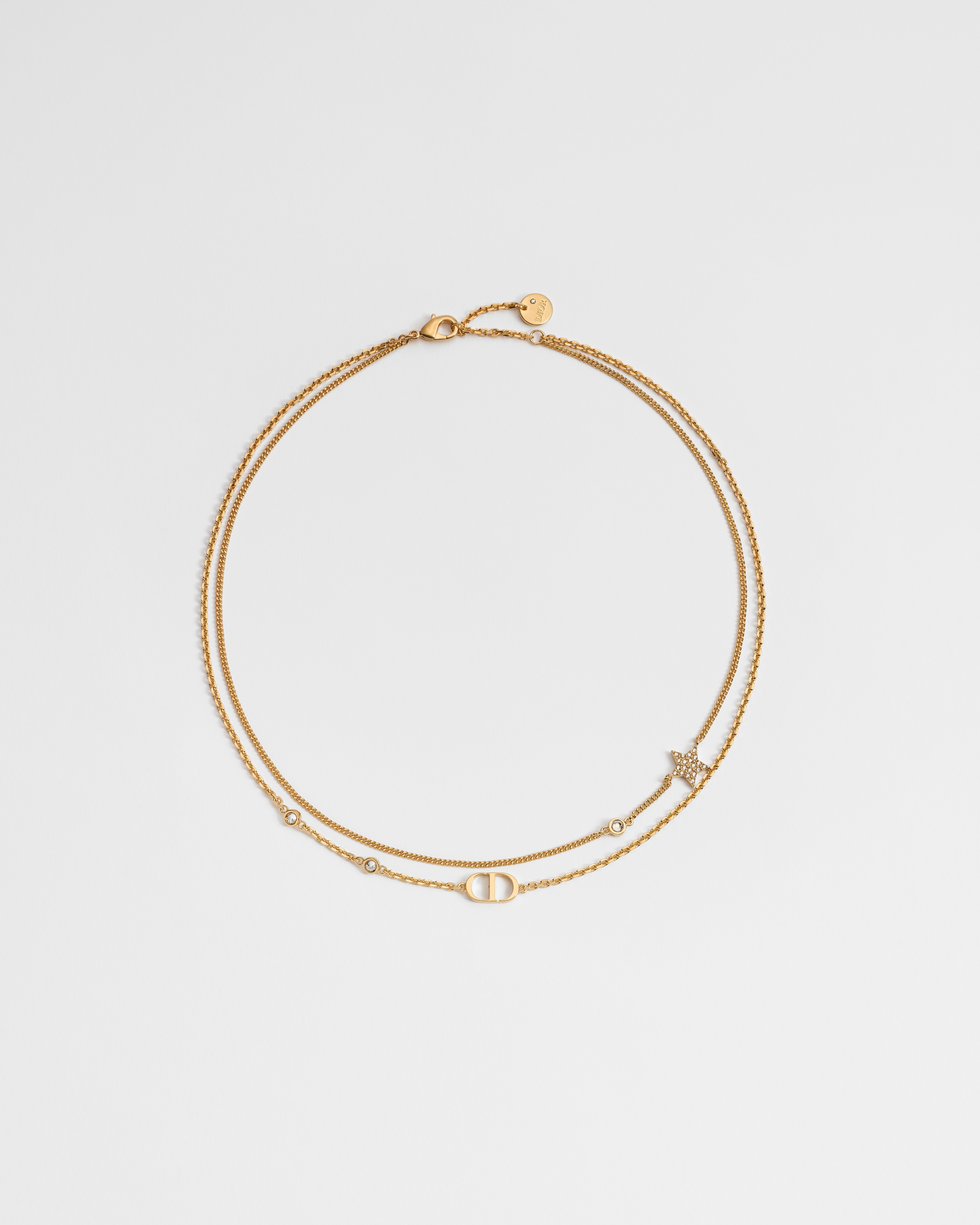 Petit CD Double Necklace