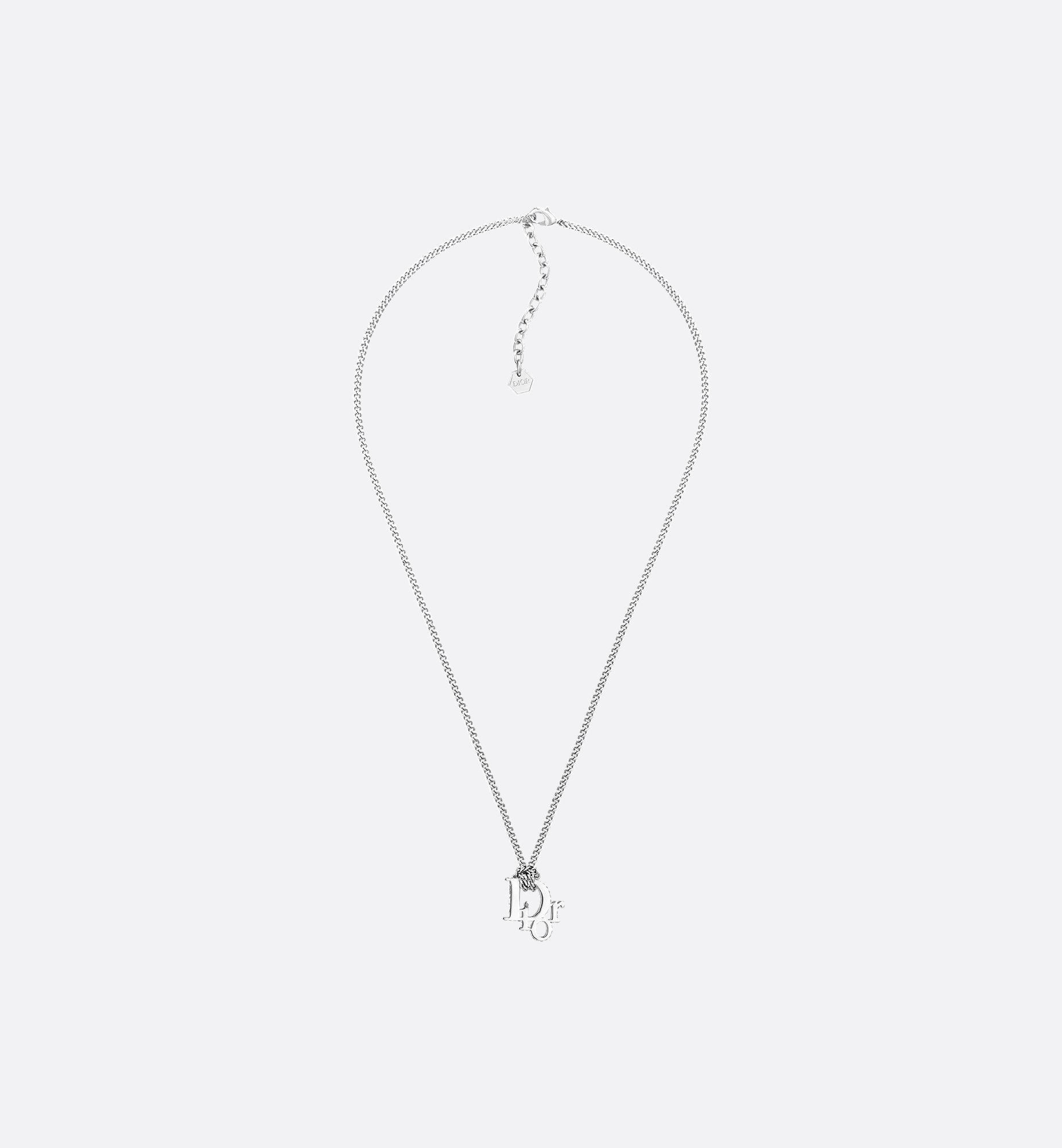 DIOR | ペンダントネックレス ディオール オブリーク 真鍮 DIOR | ペンダントネックレス ディオール オブリーク 真鍮