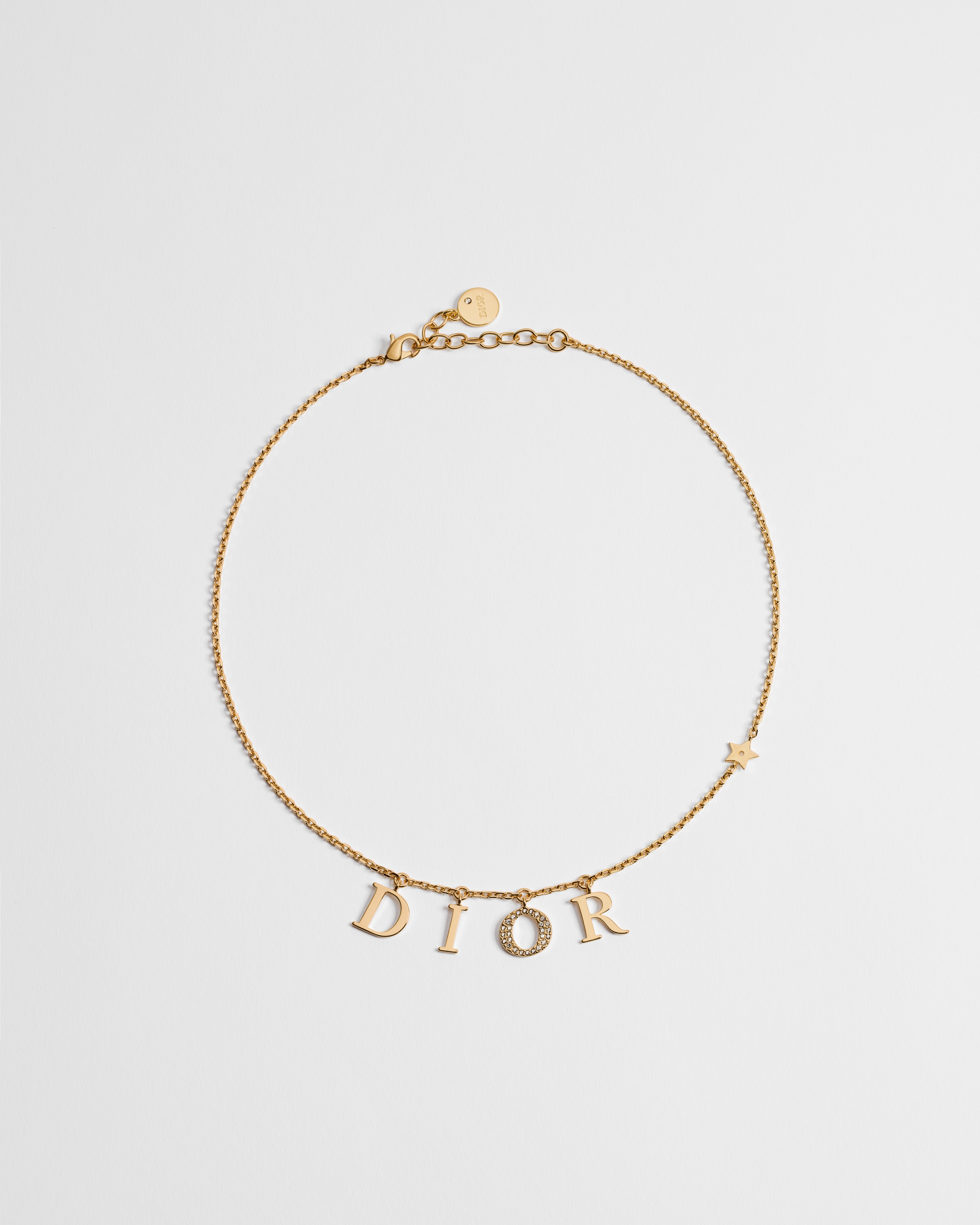 Dio(r)evolution ネックレス メタル & クリスタル E01