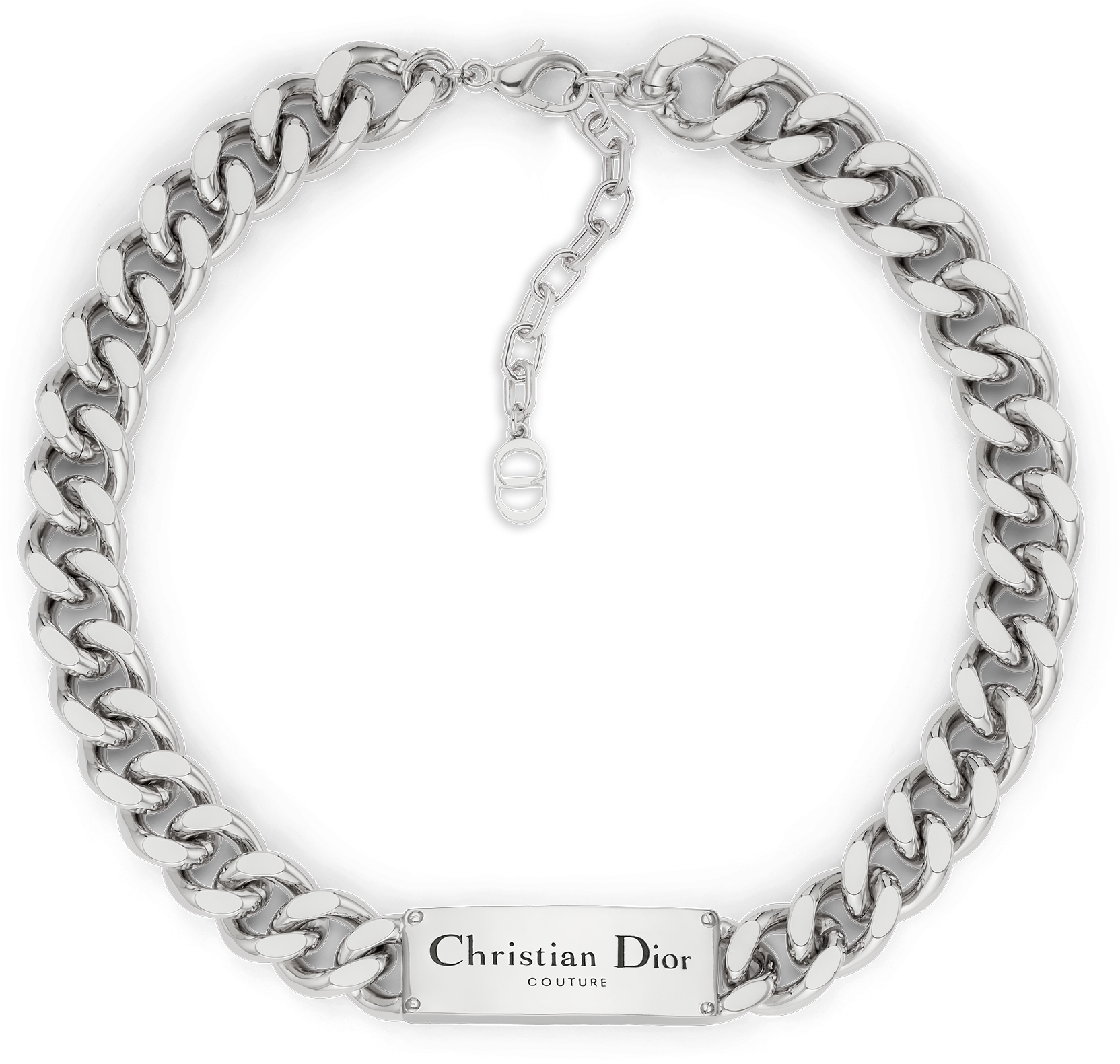 Christian Dior Couture Chain Link Necklace