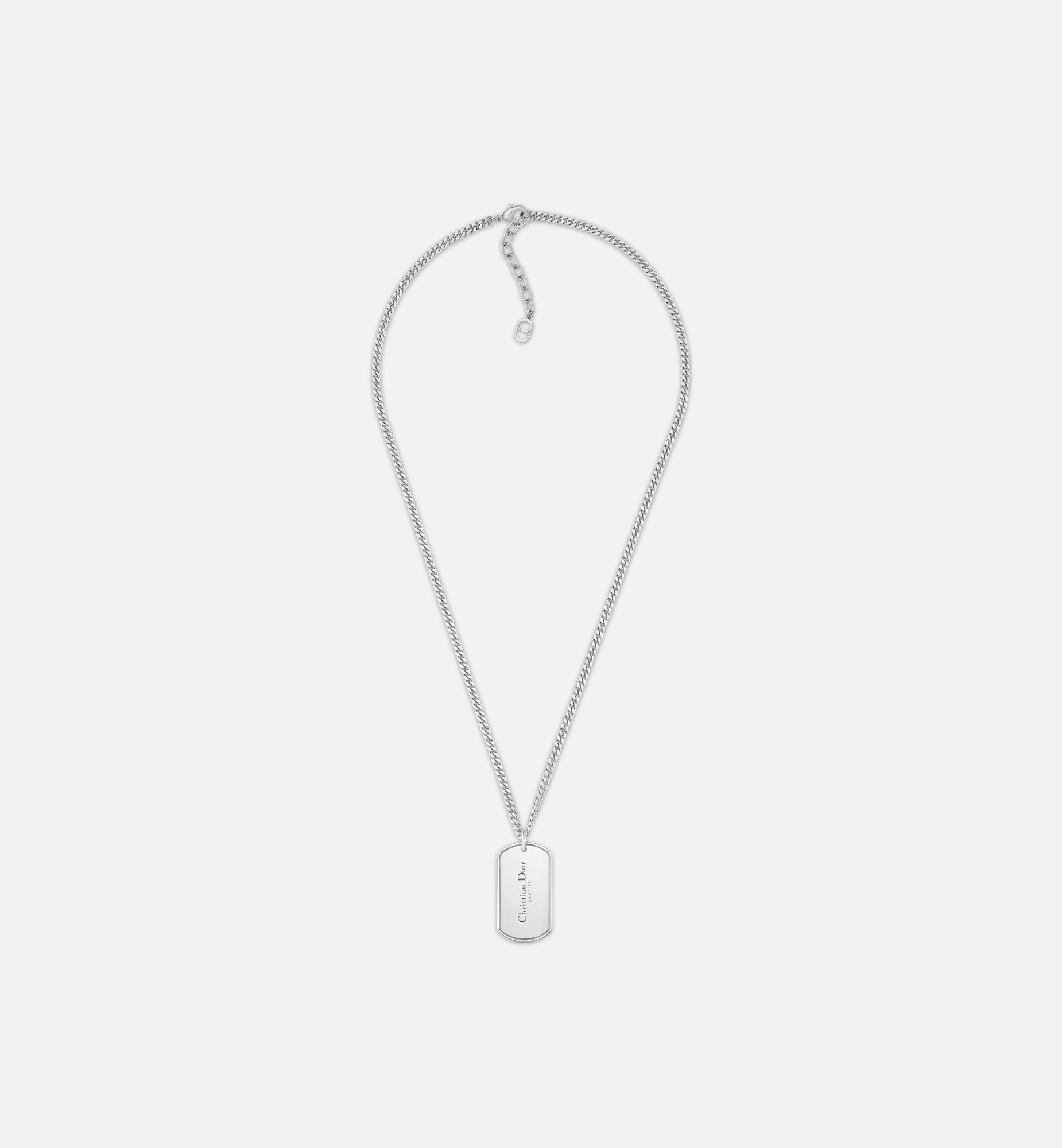 DIOR | CD Couture プレート ペンダント ネックレス 真鍮 DIOR | CD Couture プレート ペンダント ネックレス 真鍮