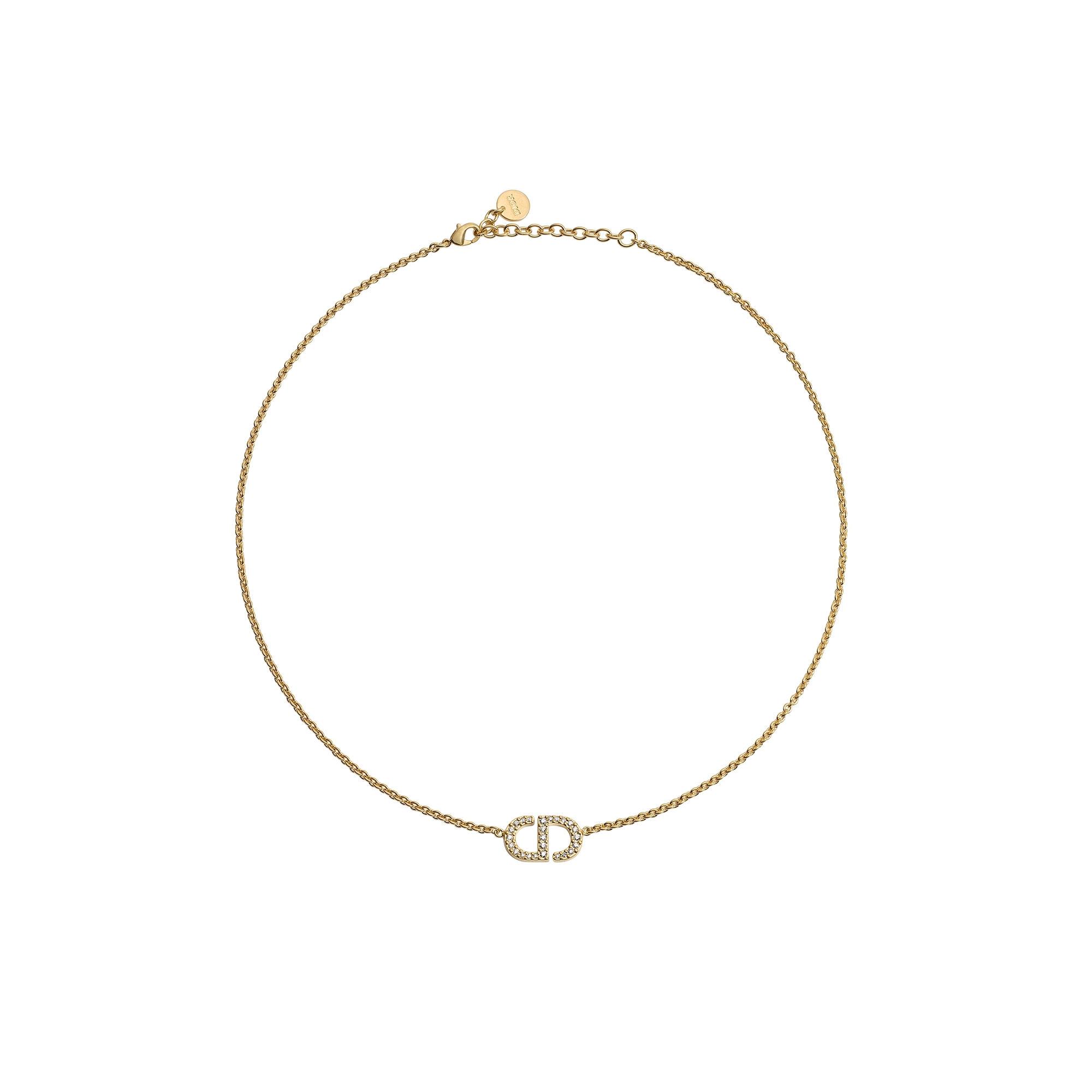  Metall mit Gold-Finish und Kristalle in Silberfarbe