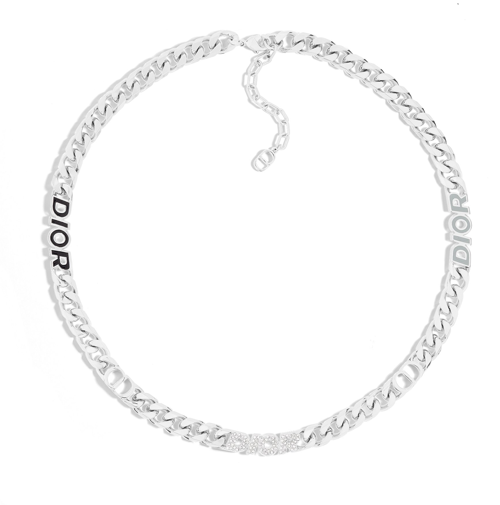 爆買い！ DIOR 真鍮 ネックレス チェーンリンク Italic Dior | アクセサリー