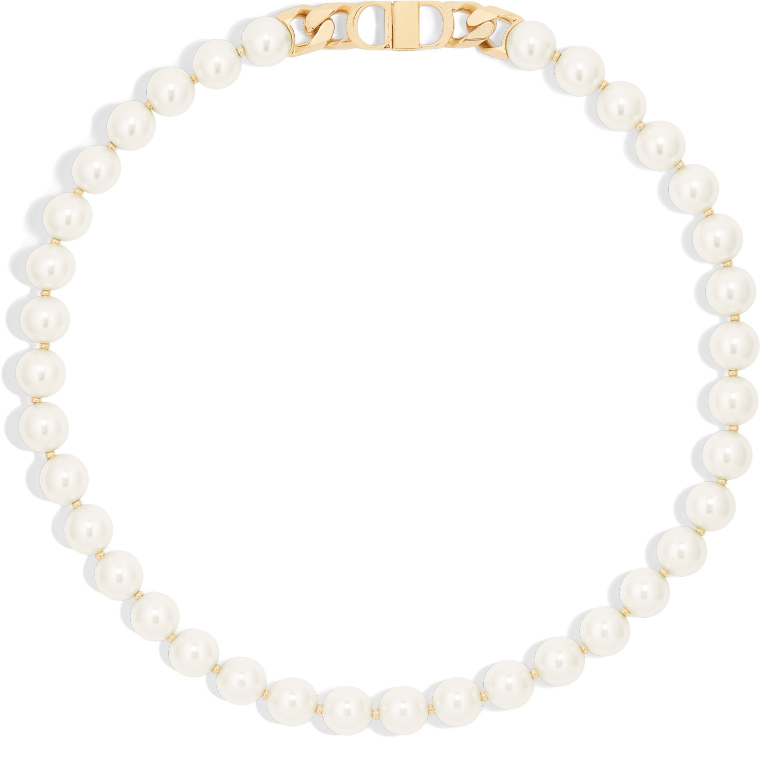 Christian dior pearl necklace cheap