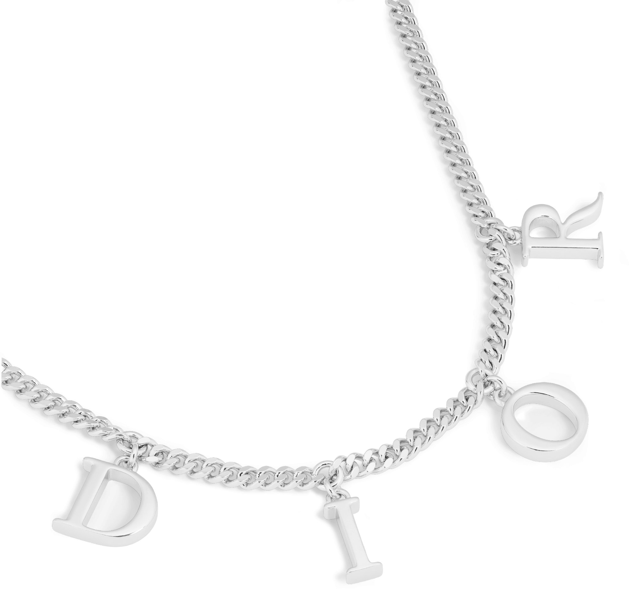Dior letter necklace clearance
