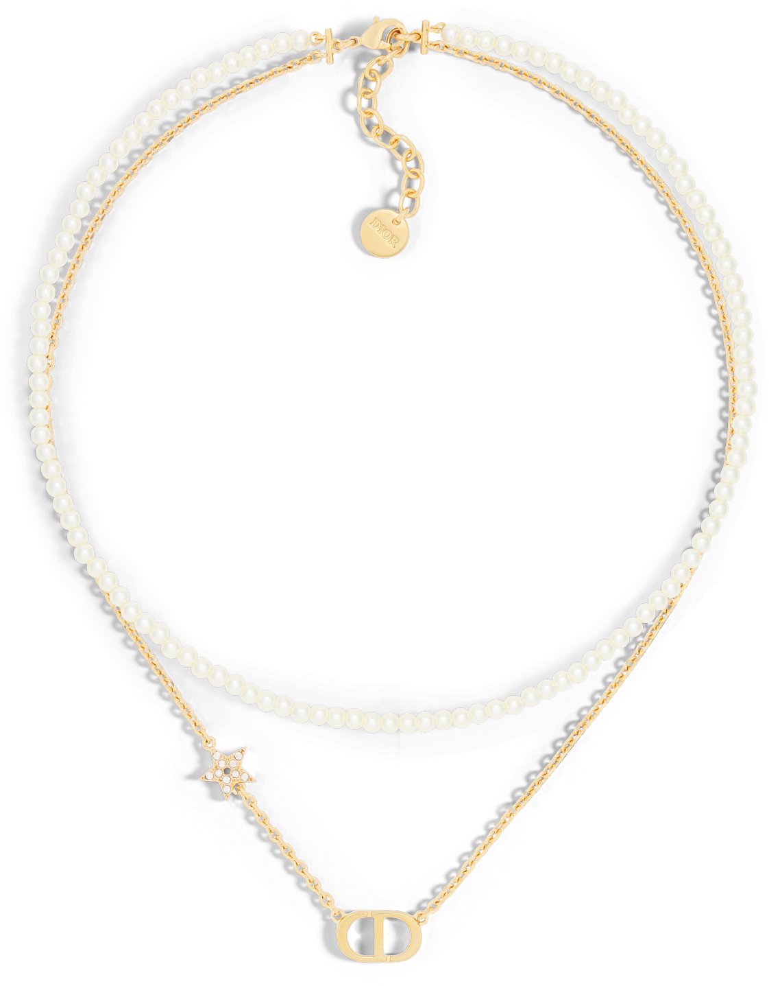 Dior necklace cd discount