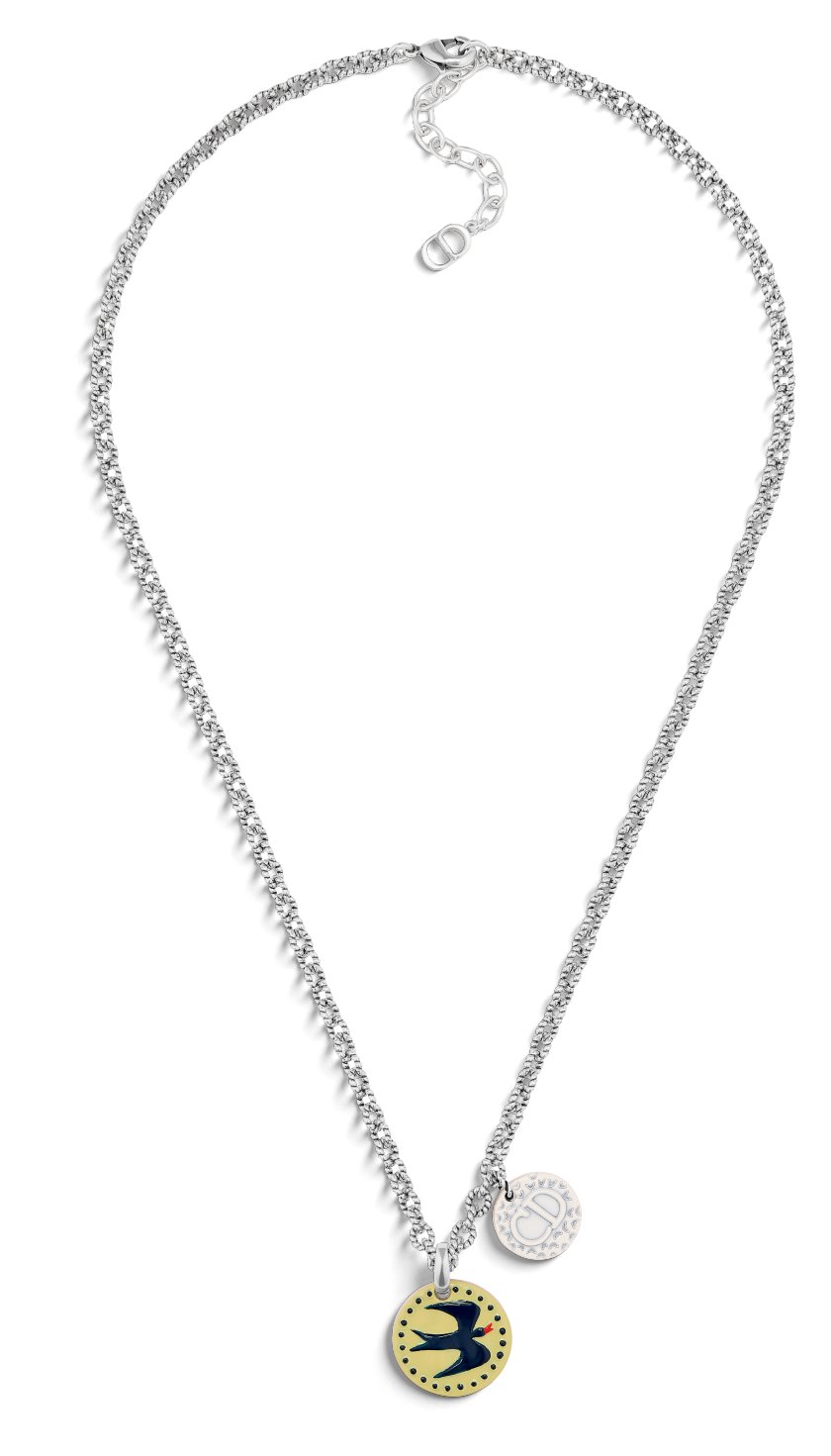 DIOR AND HYLTON NEL Pendant Necklace Front view