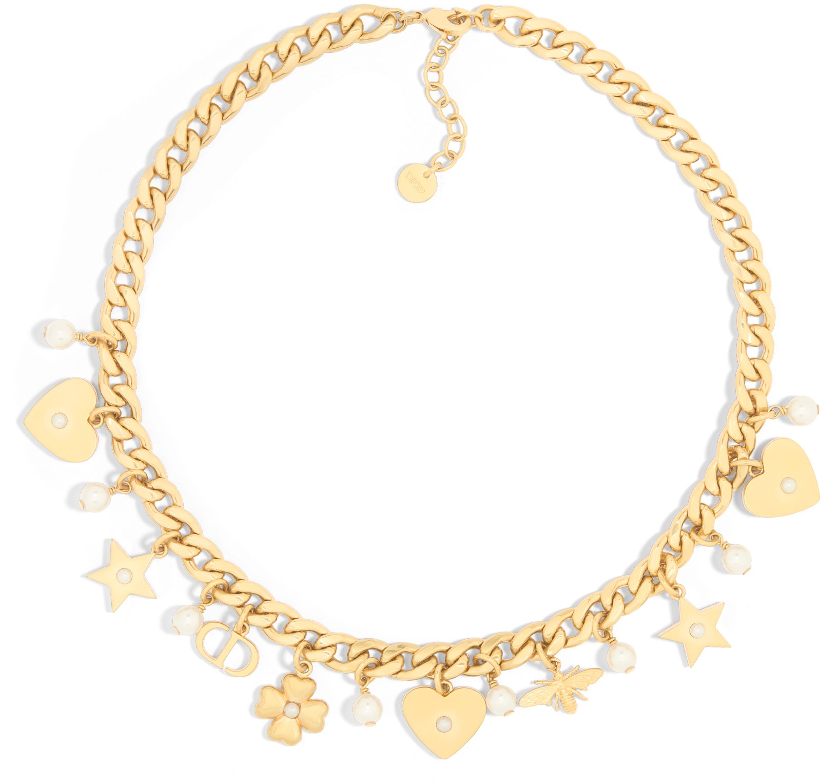 Lucky Dior Necklace Front view