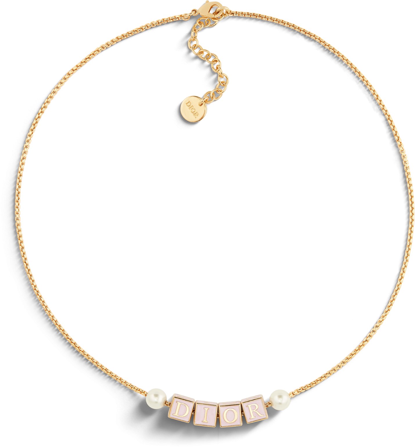 Dior dice necklace 2025