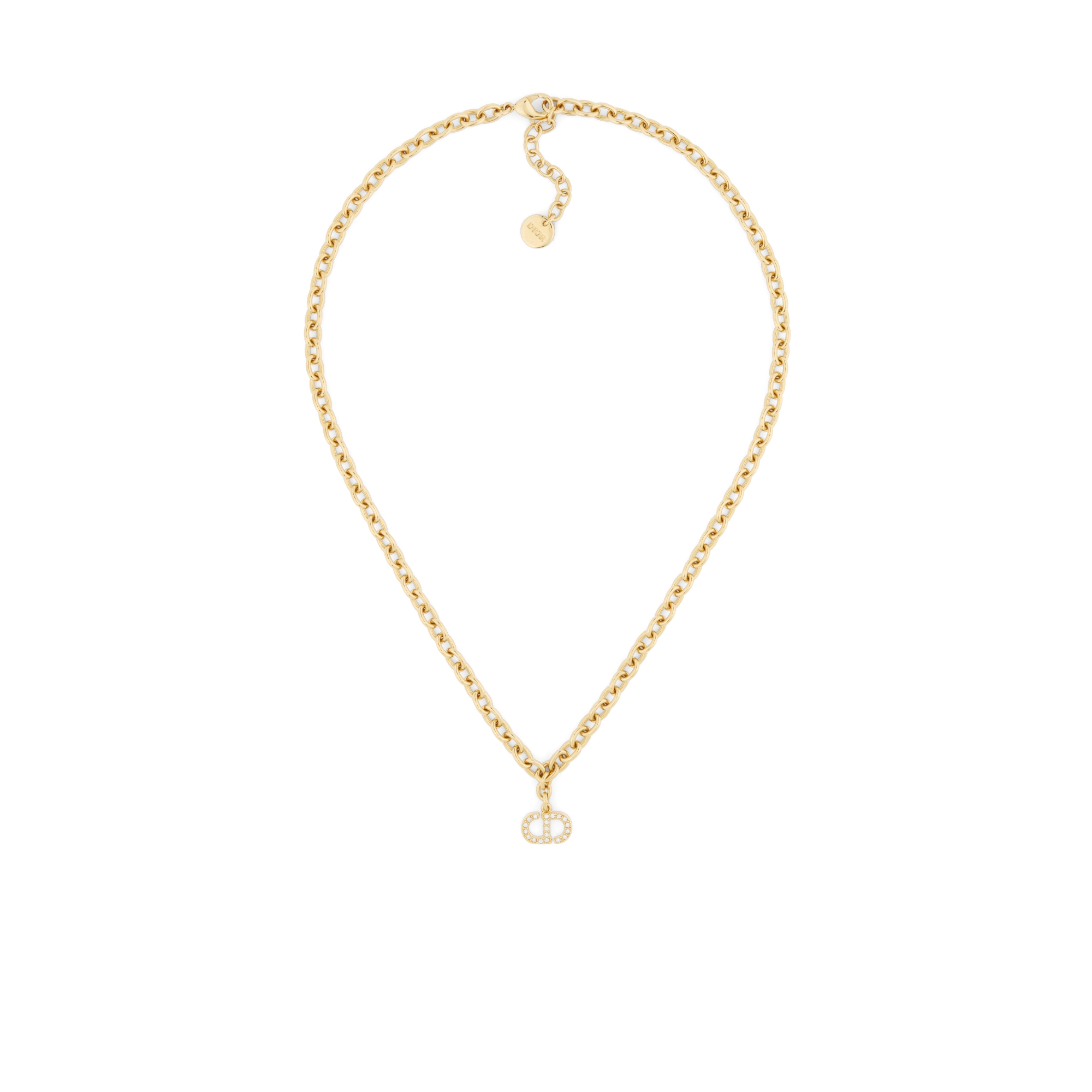 DIOR | Petit CD Lucky Star ネックレス メタル & クリスタル